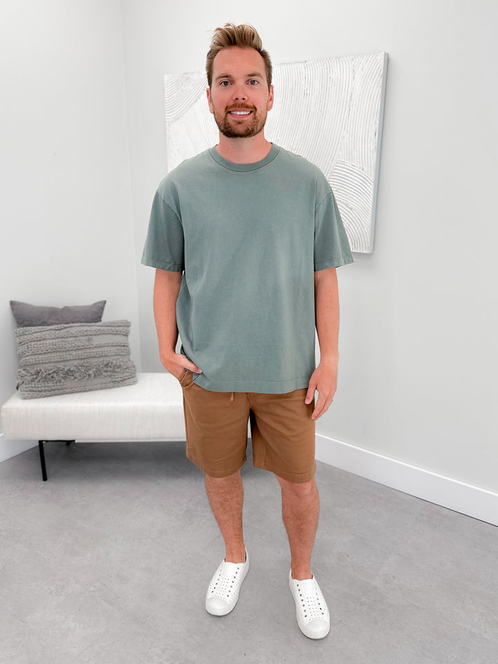 Diego Mens Tee in Olive