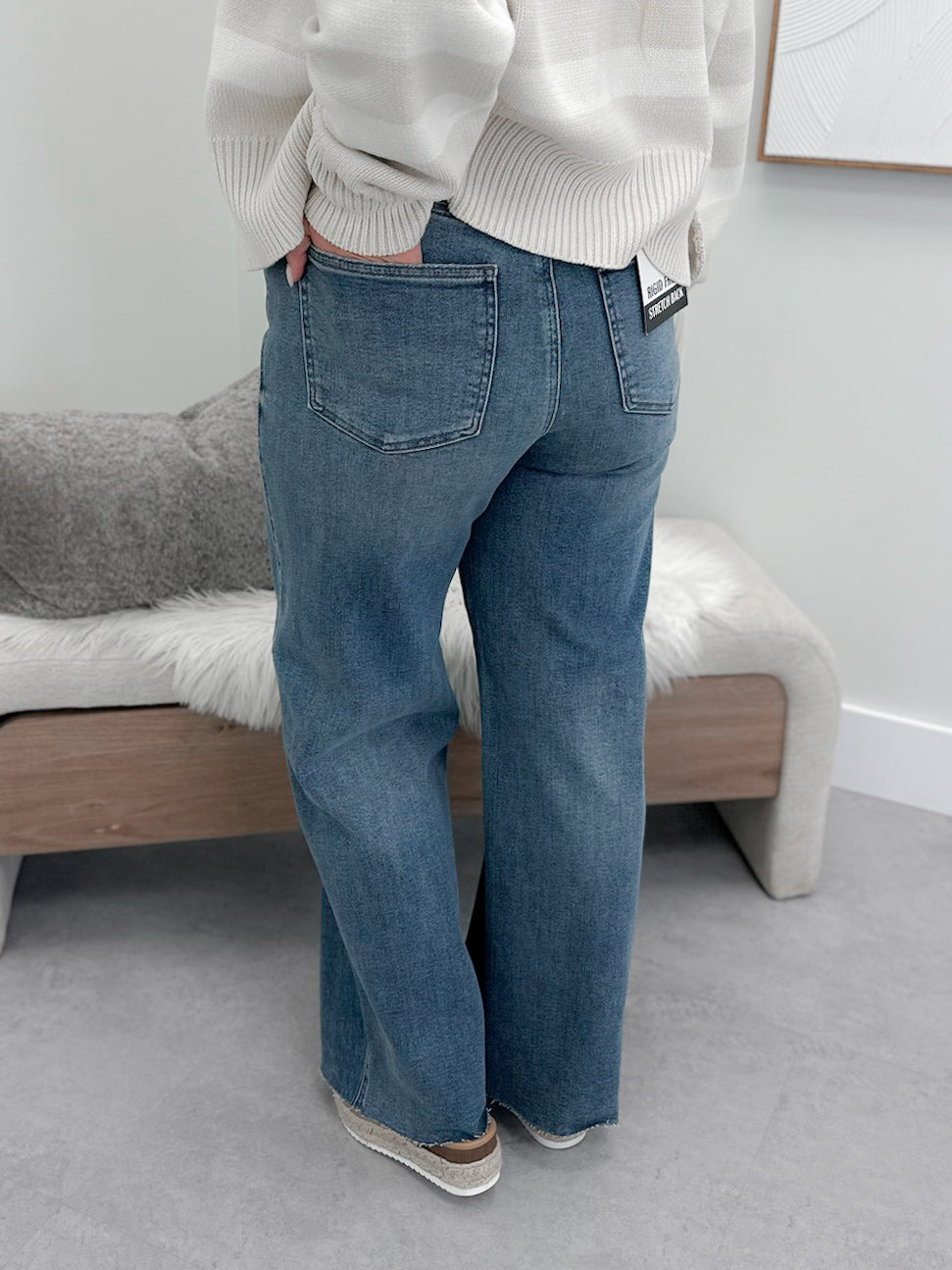 Miller Rigid Front Baggy Jeans by Judy Blue