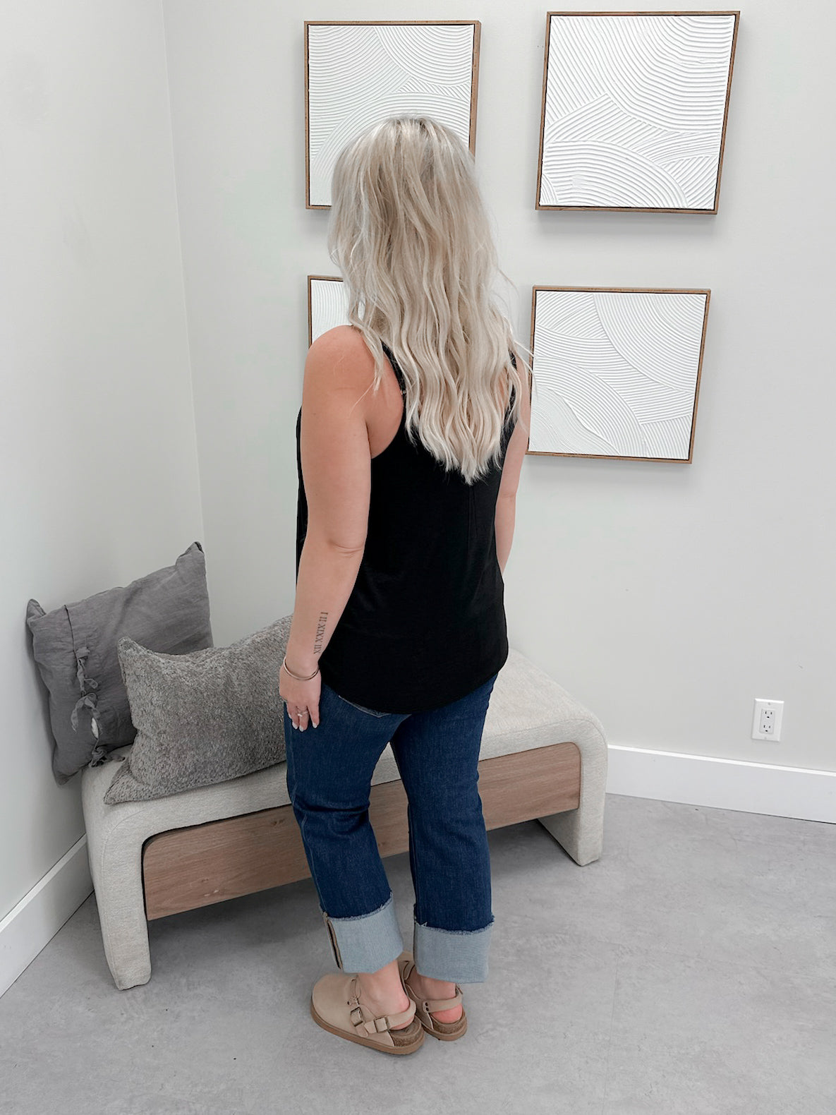 Emerson Tank in Black