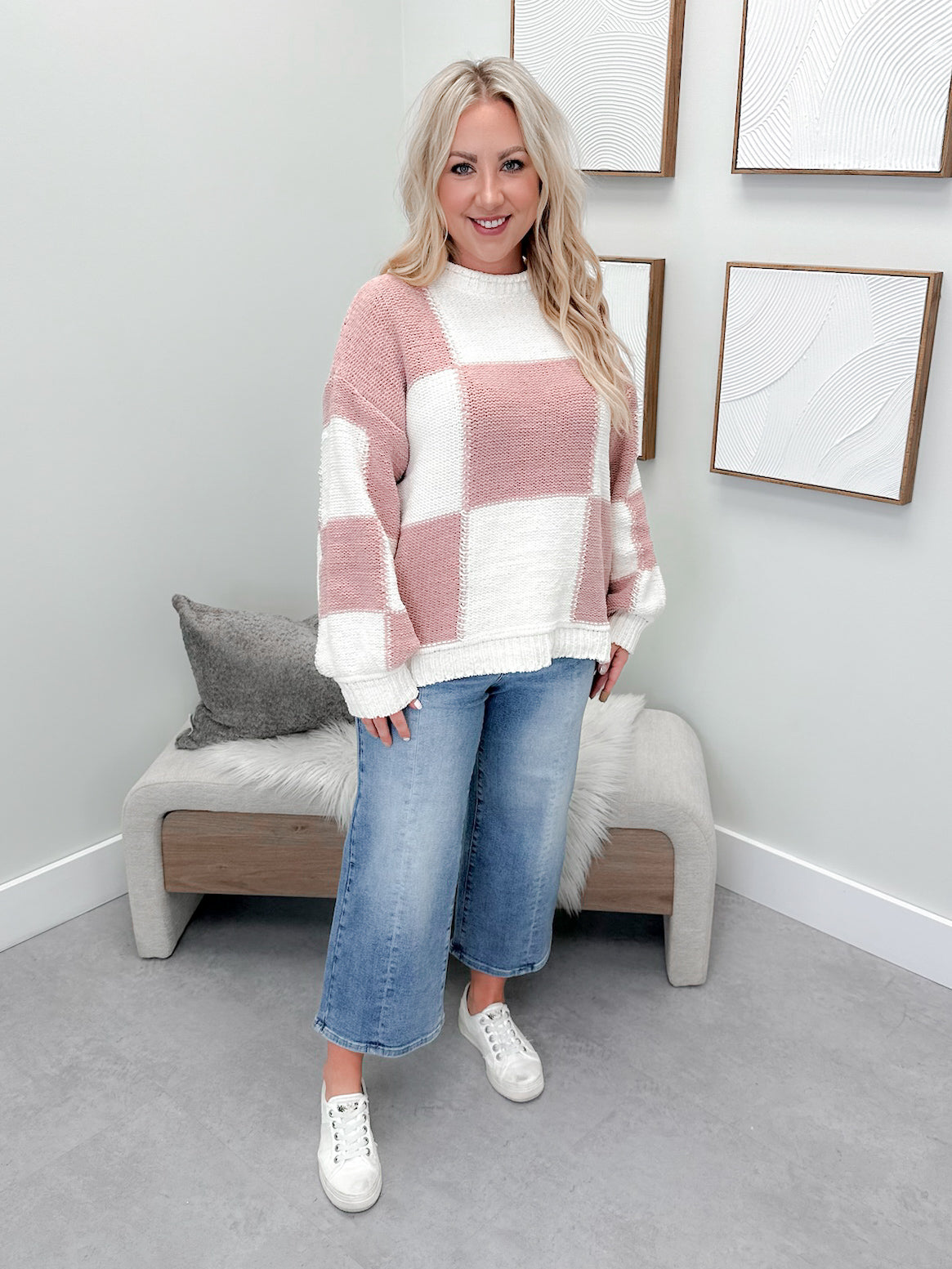 Devyn Sweater in Mauve