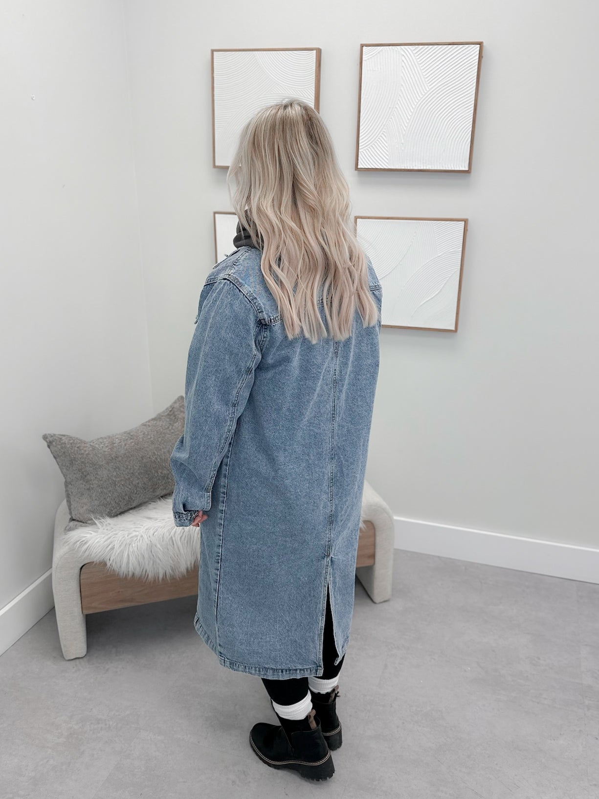 Kylen Long Jean Jacket