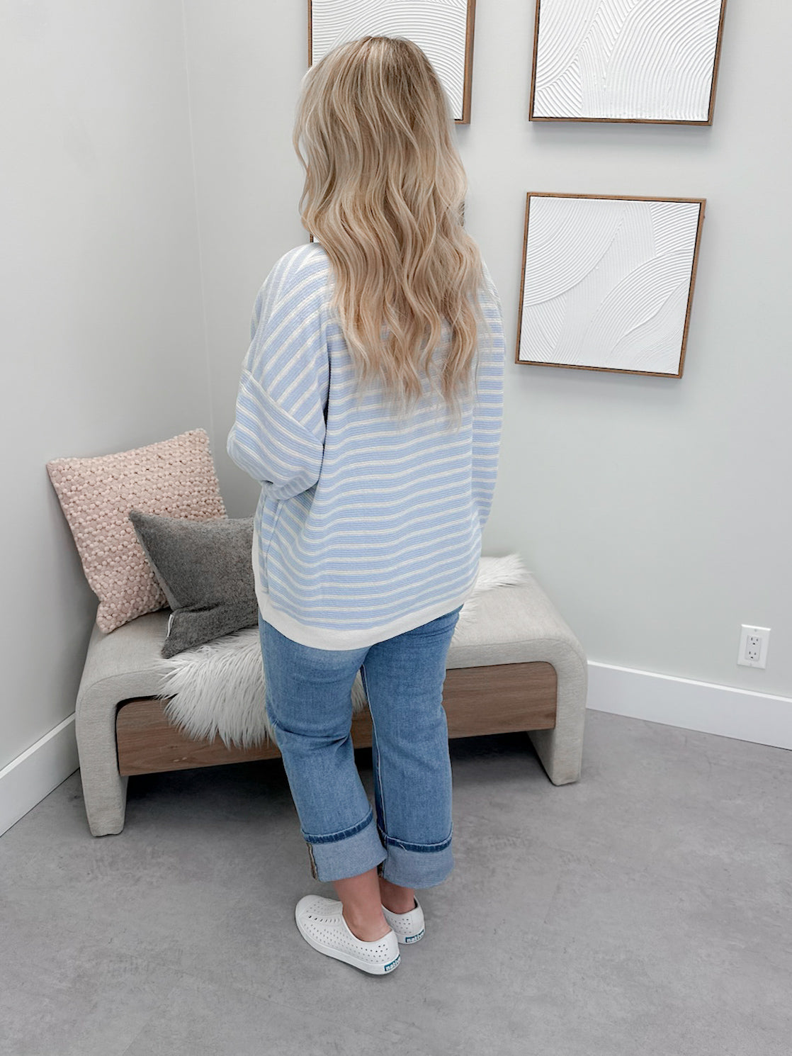 Newport Long Sleeve in Sky Blue