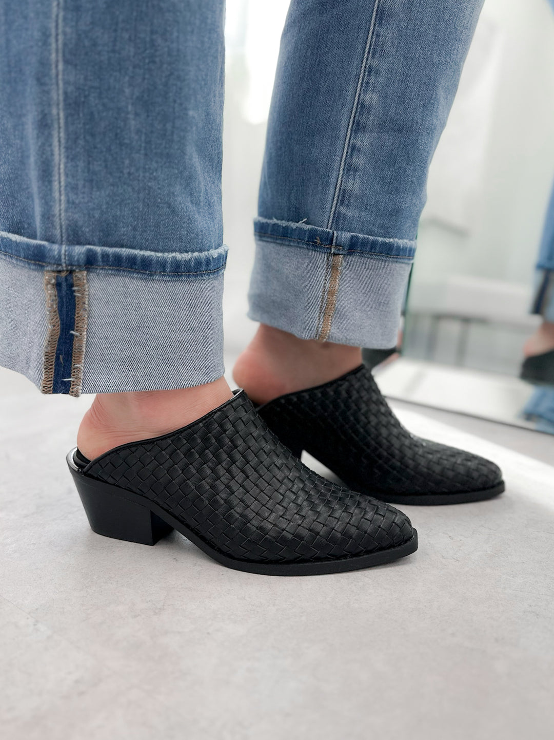 TGIF Mule in Black by Corkys