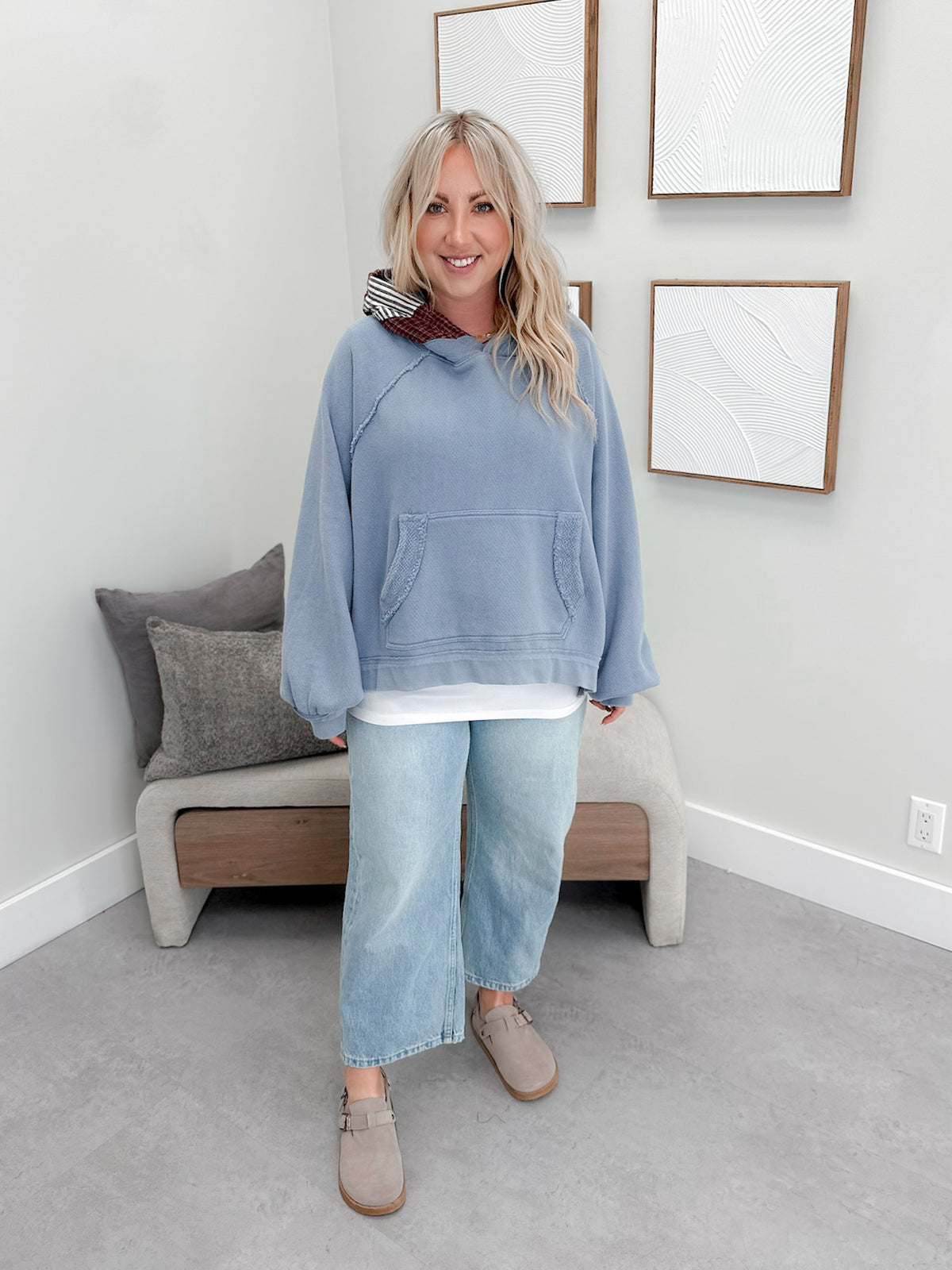 Countryside Hoodie in Autumn Sky by Free People