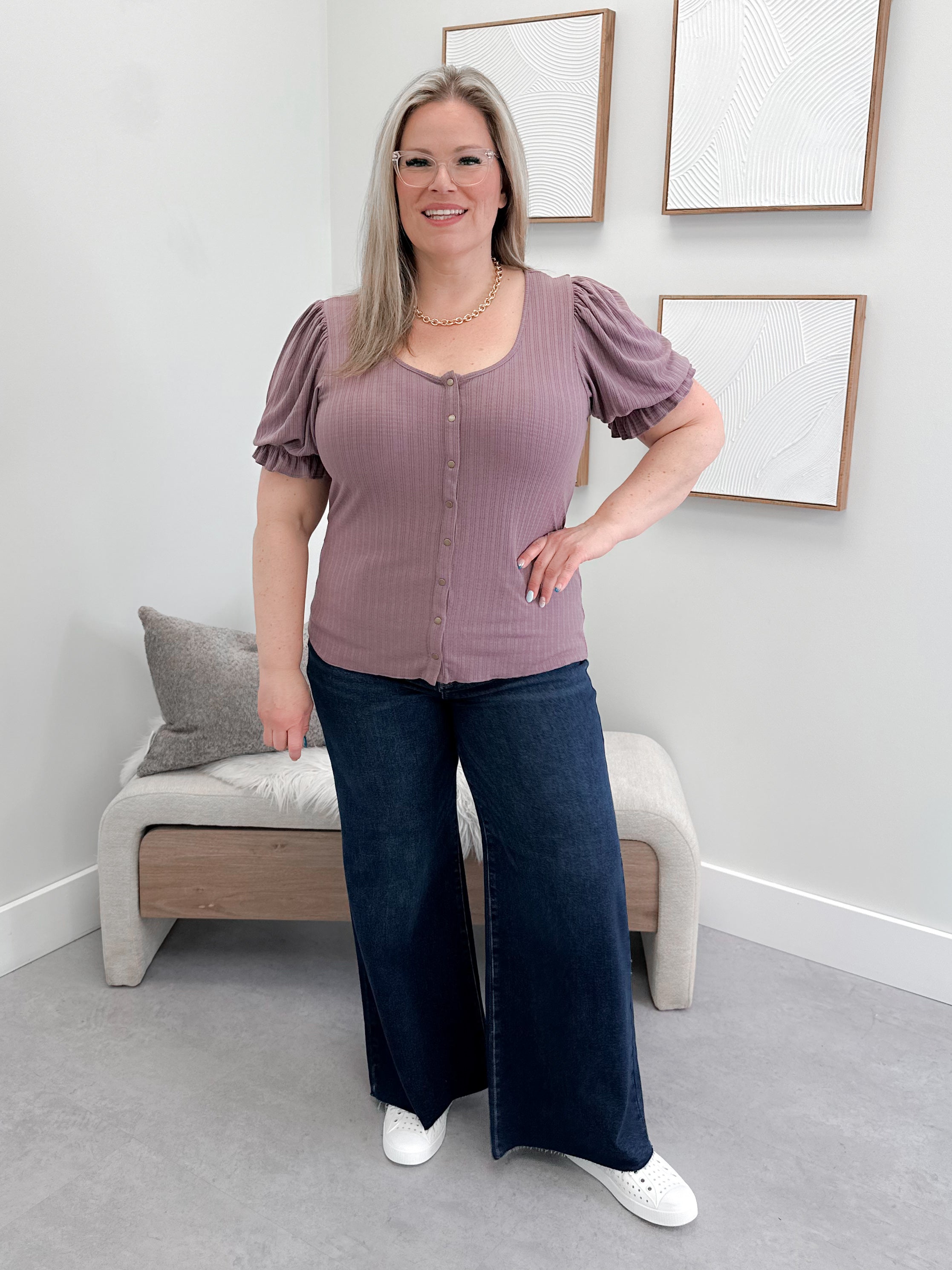 Jada Top in Lavender