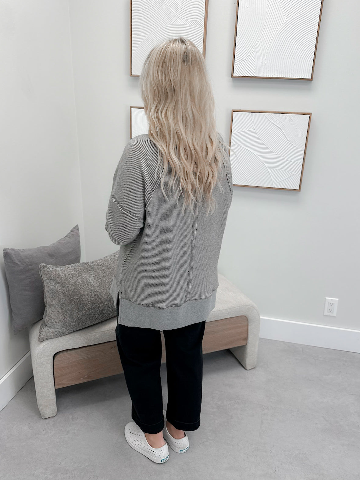 Turner Pullover in Grey