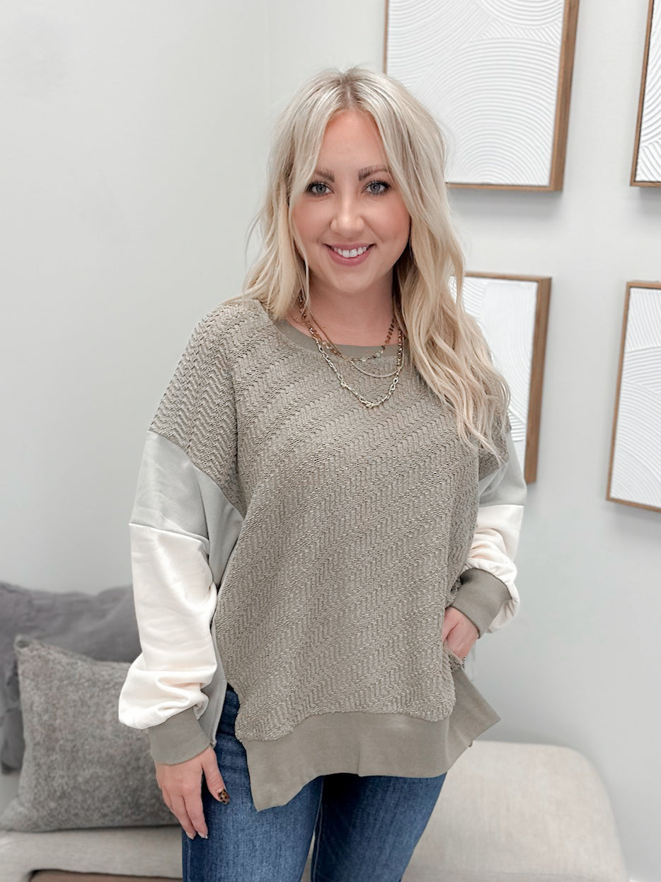 Graham Pullover in Olive