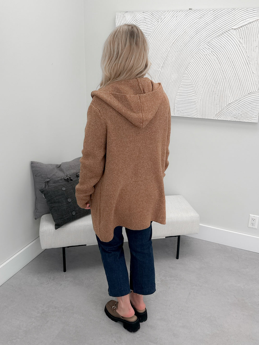 Cora Cardigan in Camel