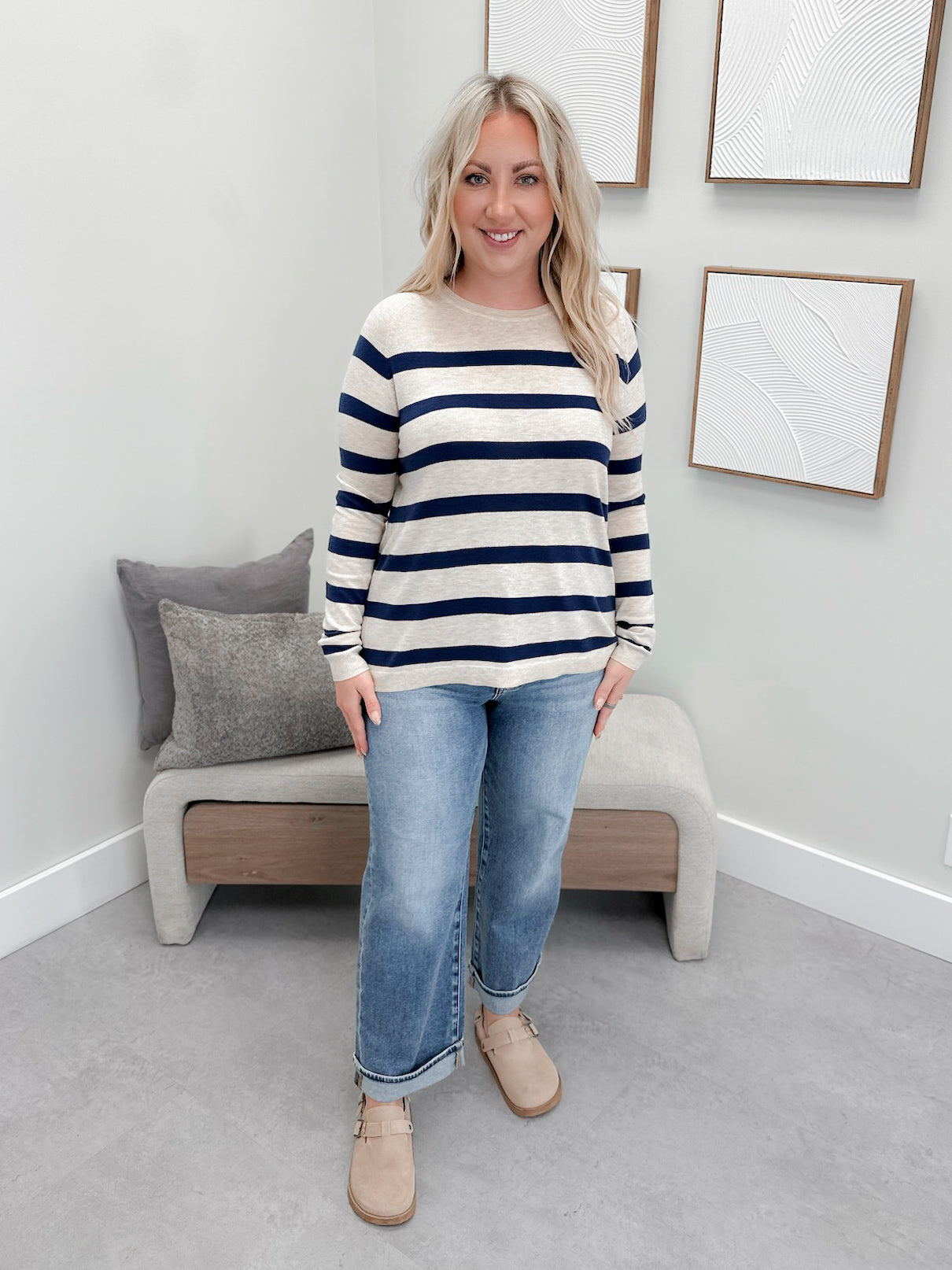 Jasper Sweater in Navy