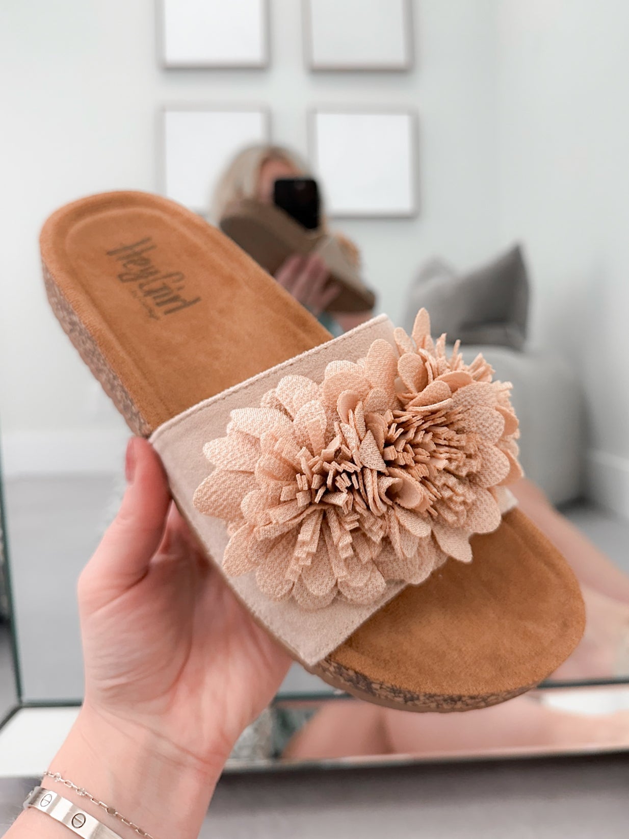 Wild Child Slide in Natural by Corky's