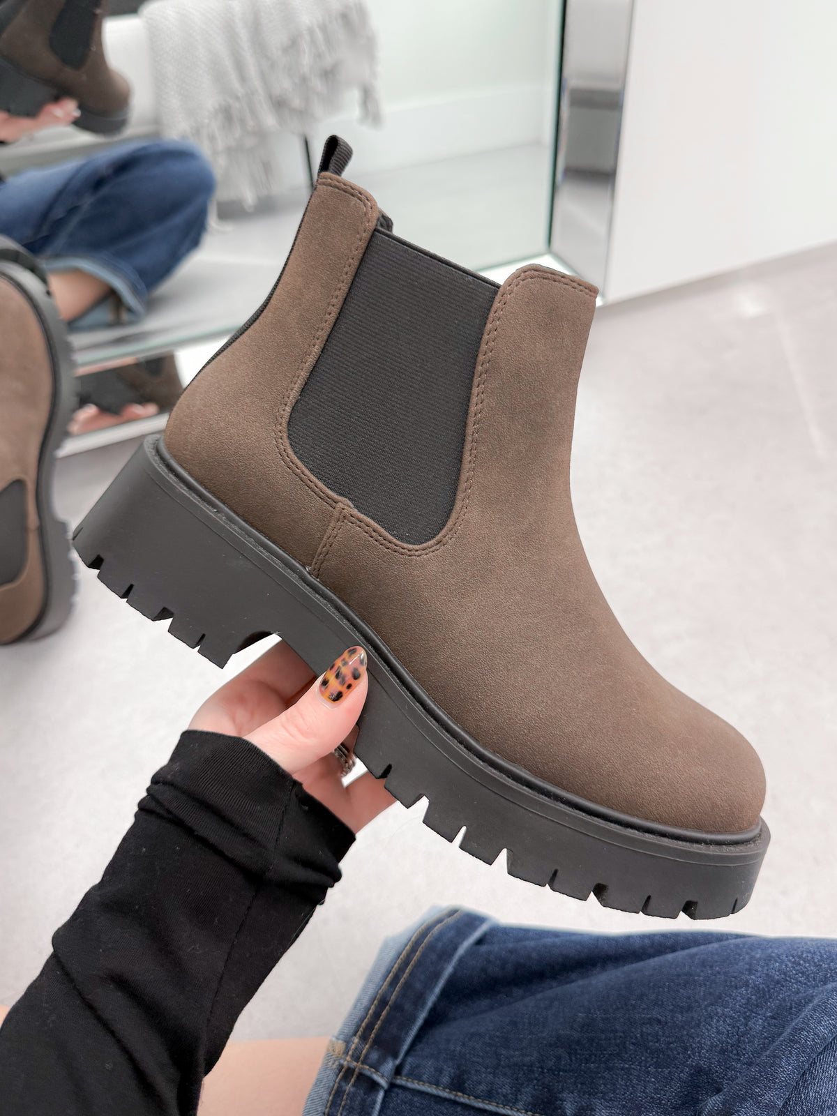 Hamid Boot in Chocolate