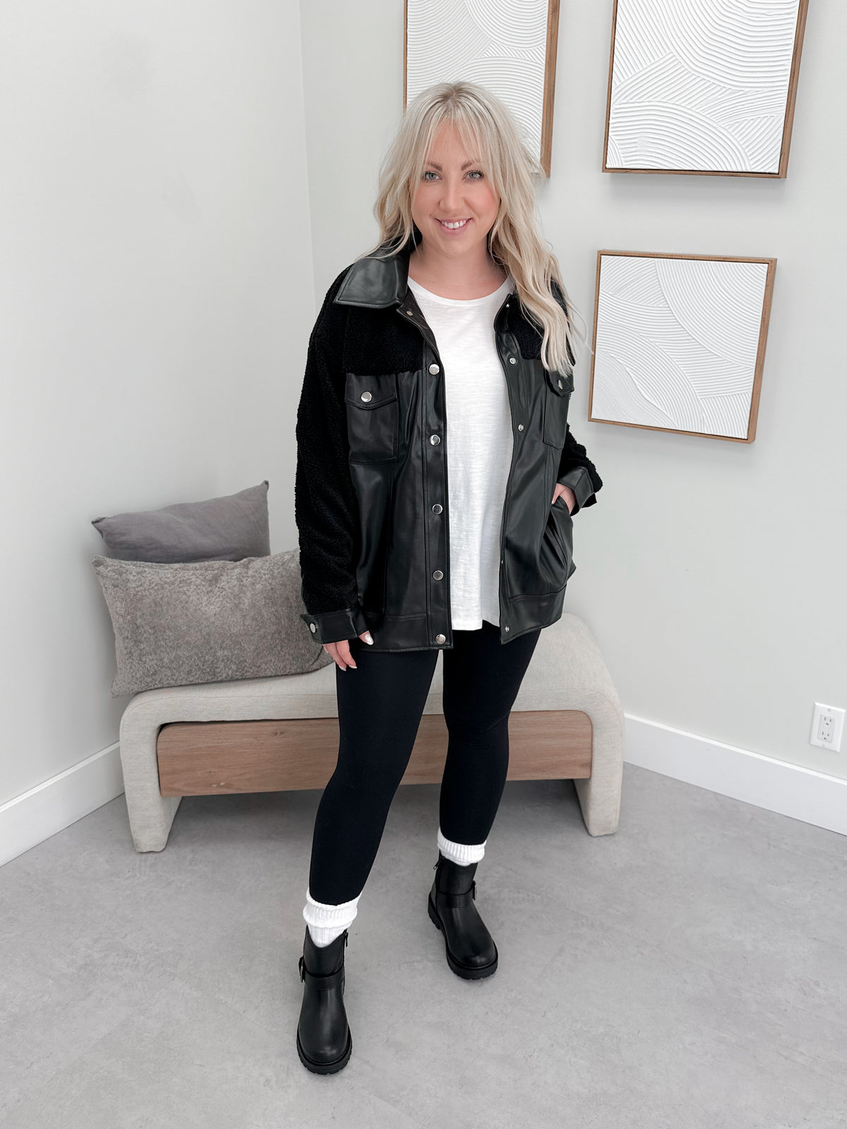 Barton Jacket in Black