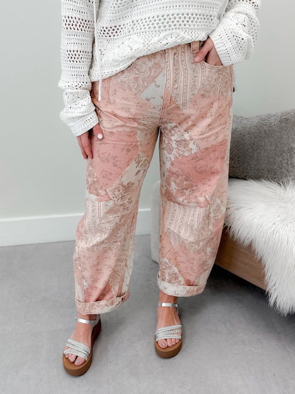 Aviva Pants in Rose