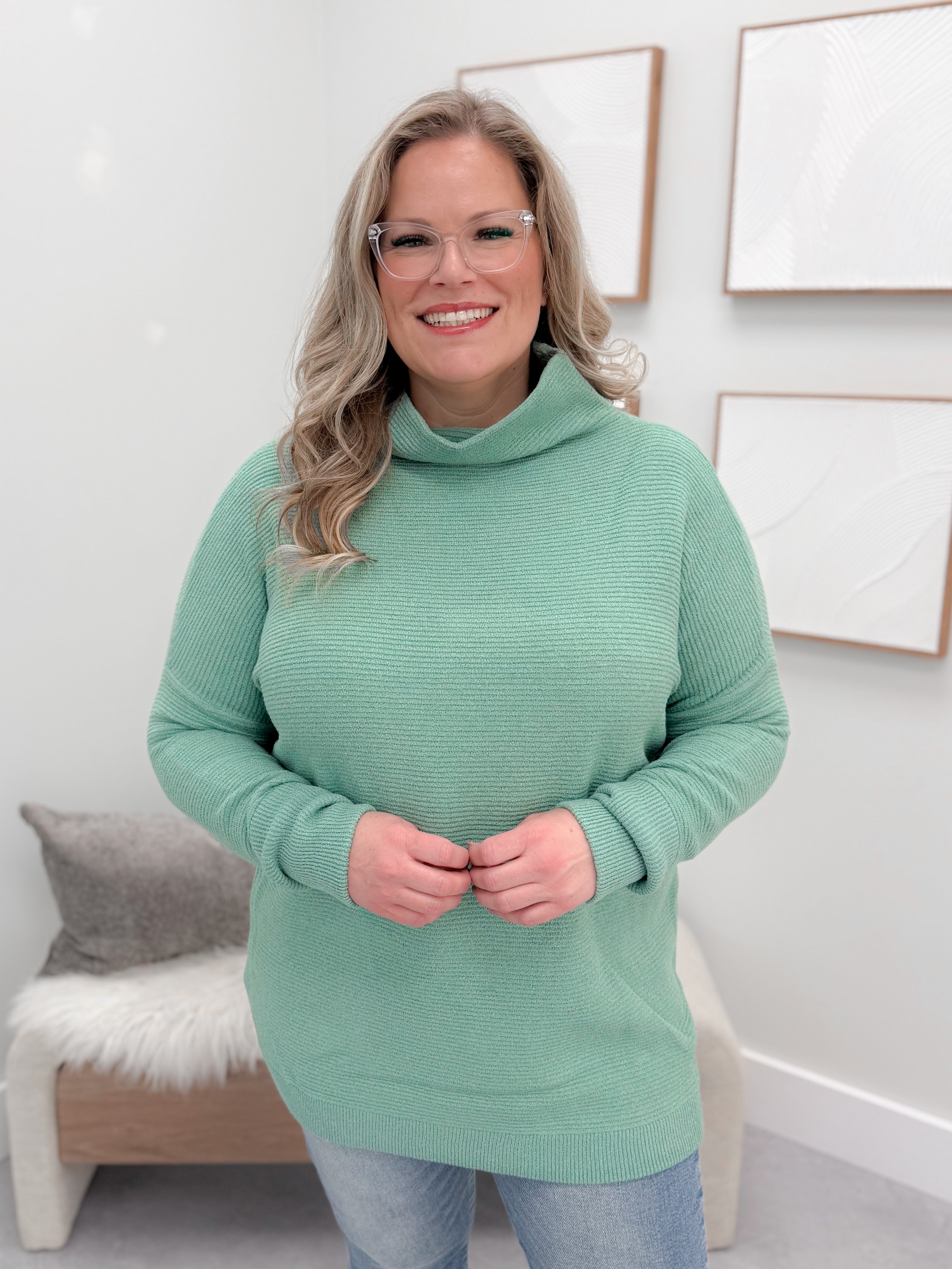 Otto Sweater in Jade