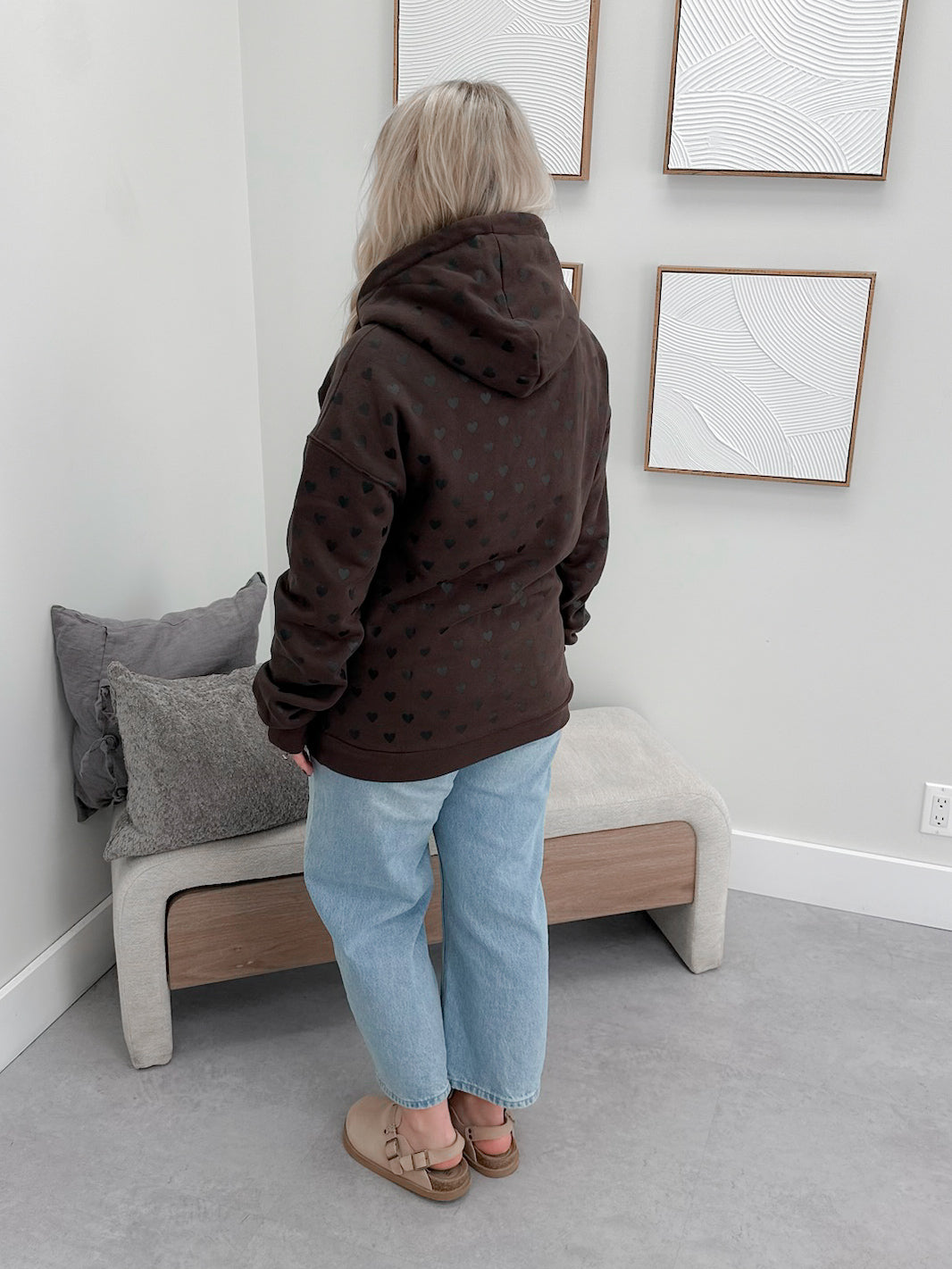 Comfort Zone Hoodie in Heart & Soul by Ampersand Ave