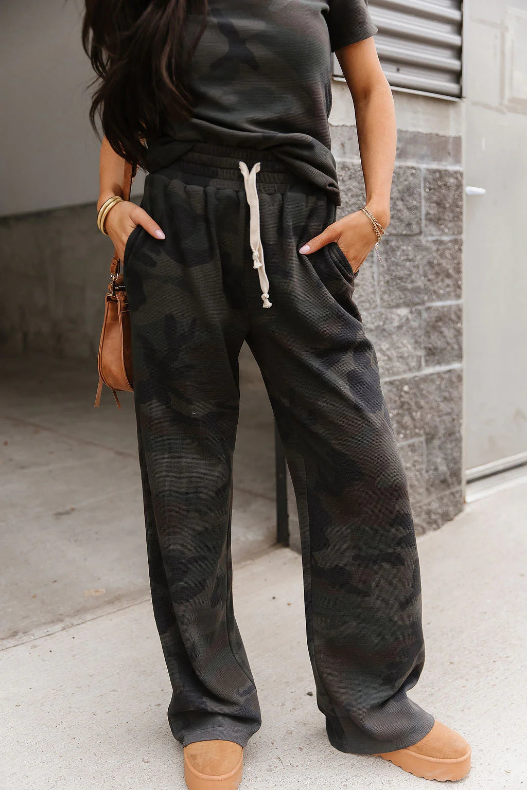 Thermal 24/7 Pant in Cross Country Camo by Ampersand Avenue