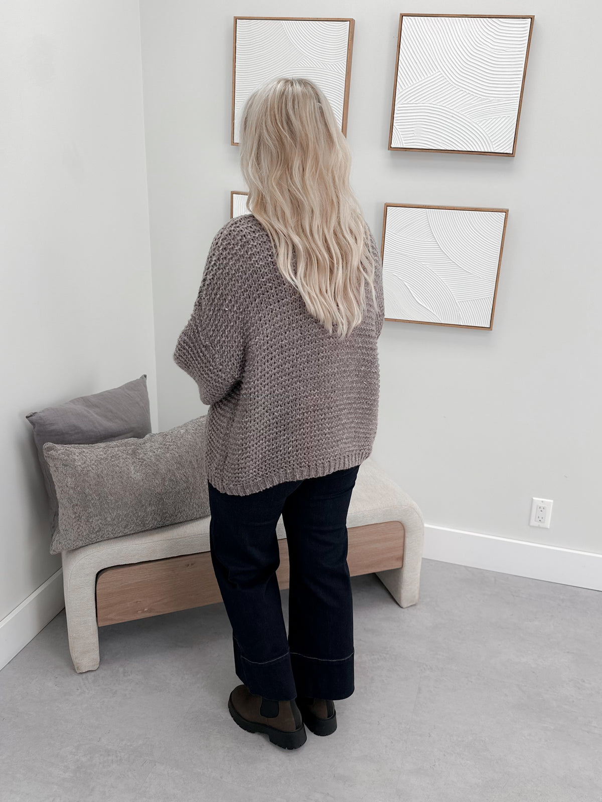 Maria Cardigan in Cocoa