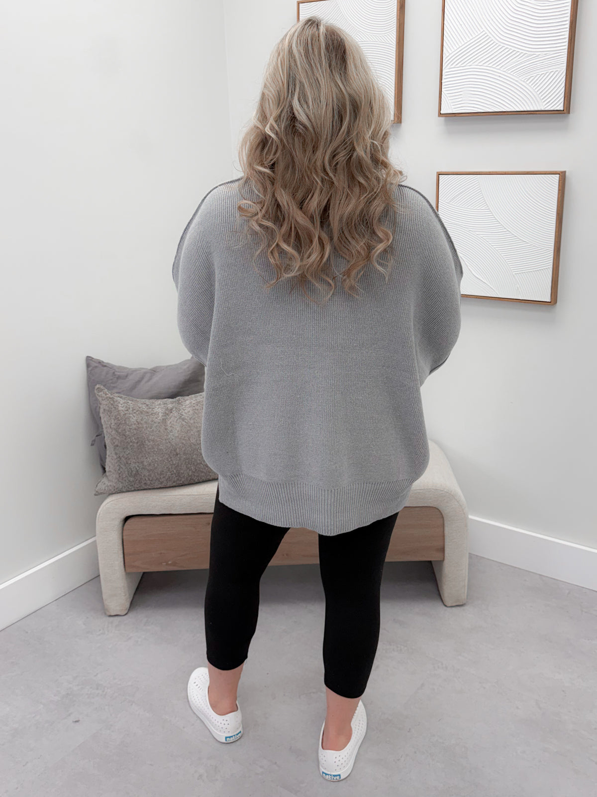 Eliana Sweater in Grey