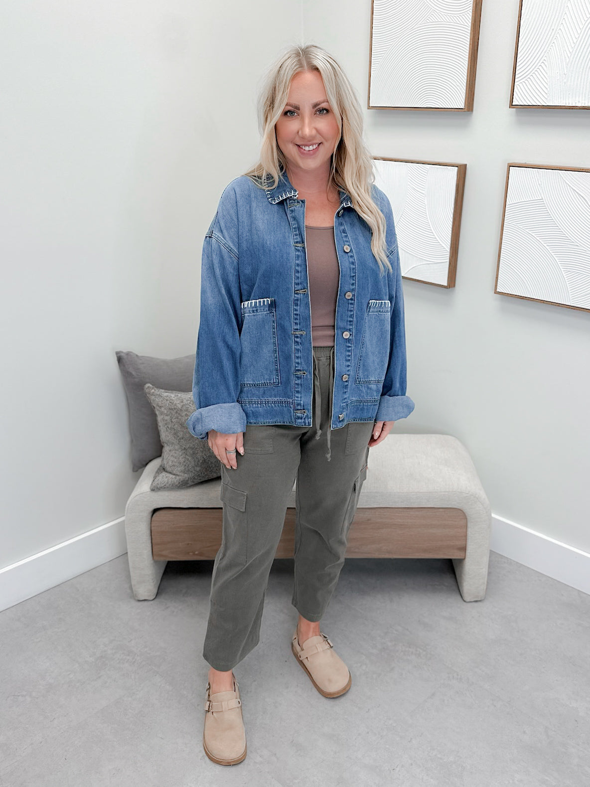 Effortless Icon Jacket by Ampersand Ave