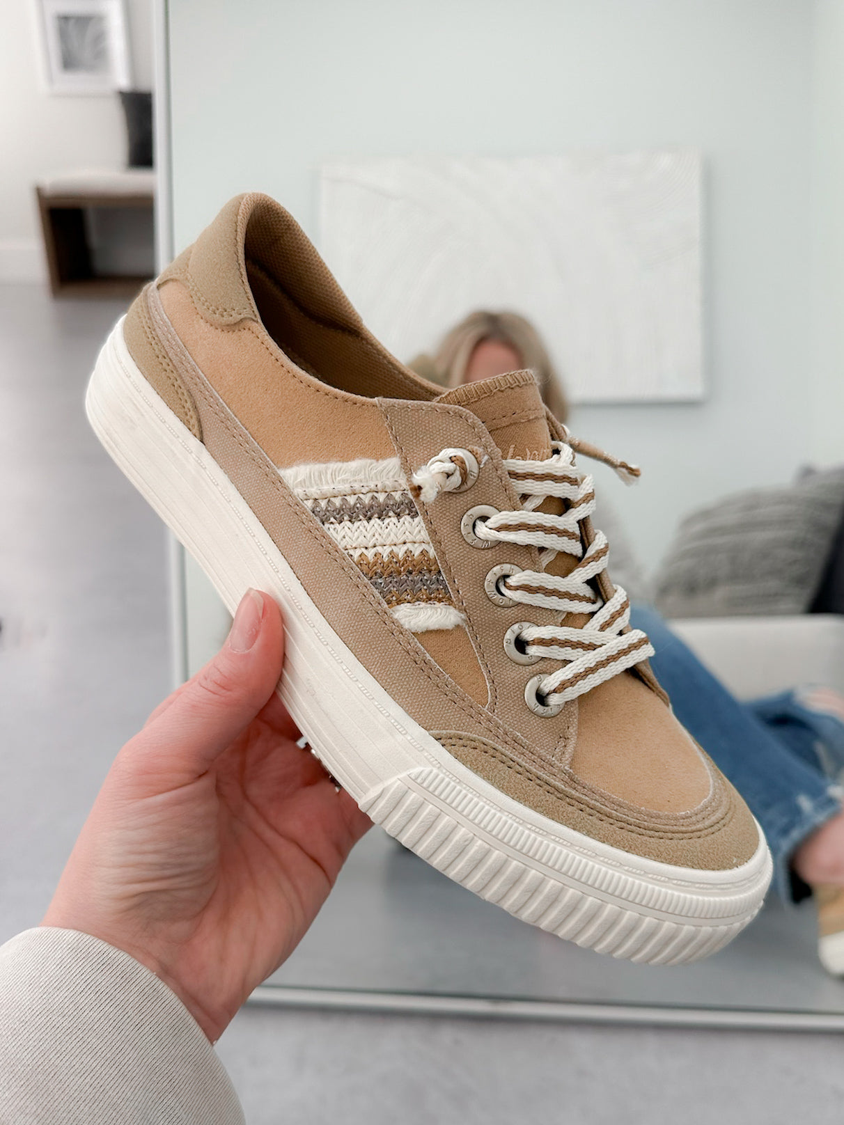 Alex Sneaker in Sand by Blowfish