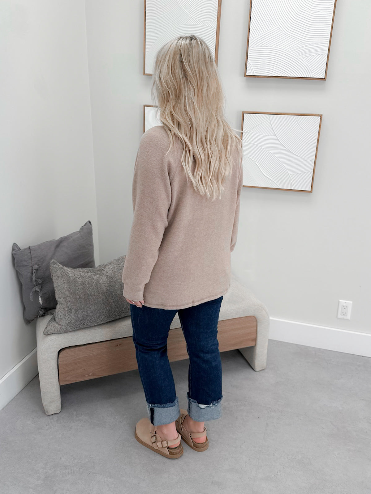 Storm Long Sleeve in Mocha