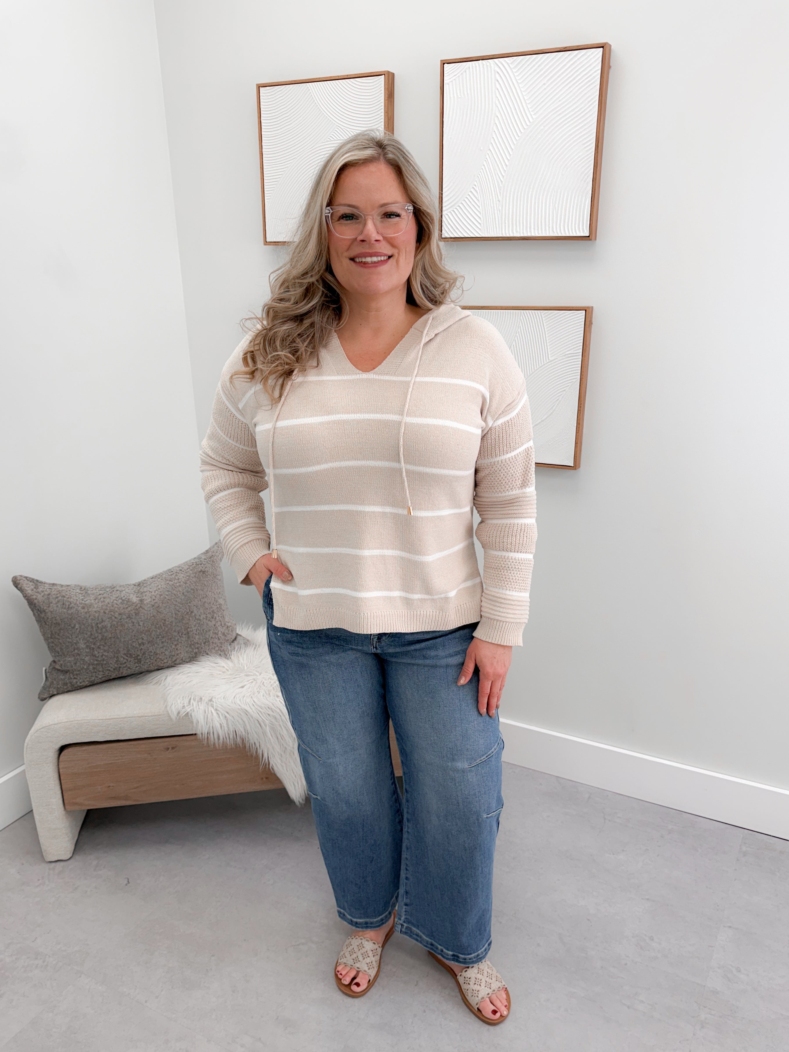 Maddie Hoodie in Natural