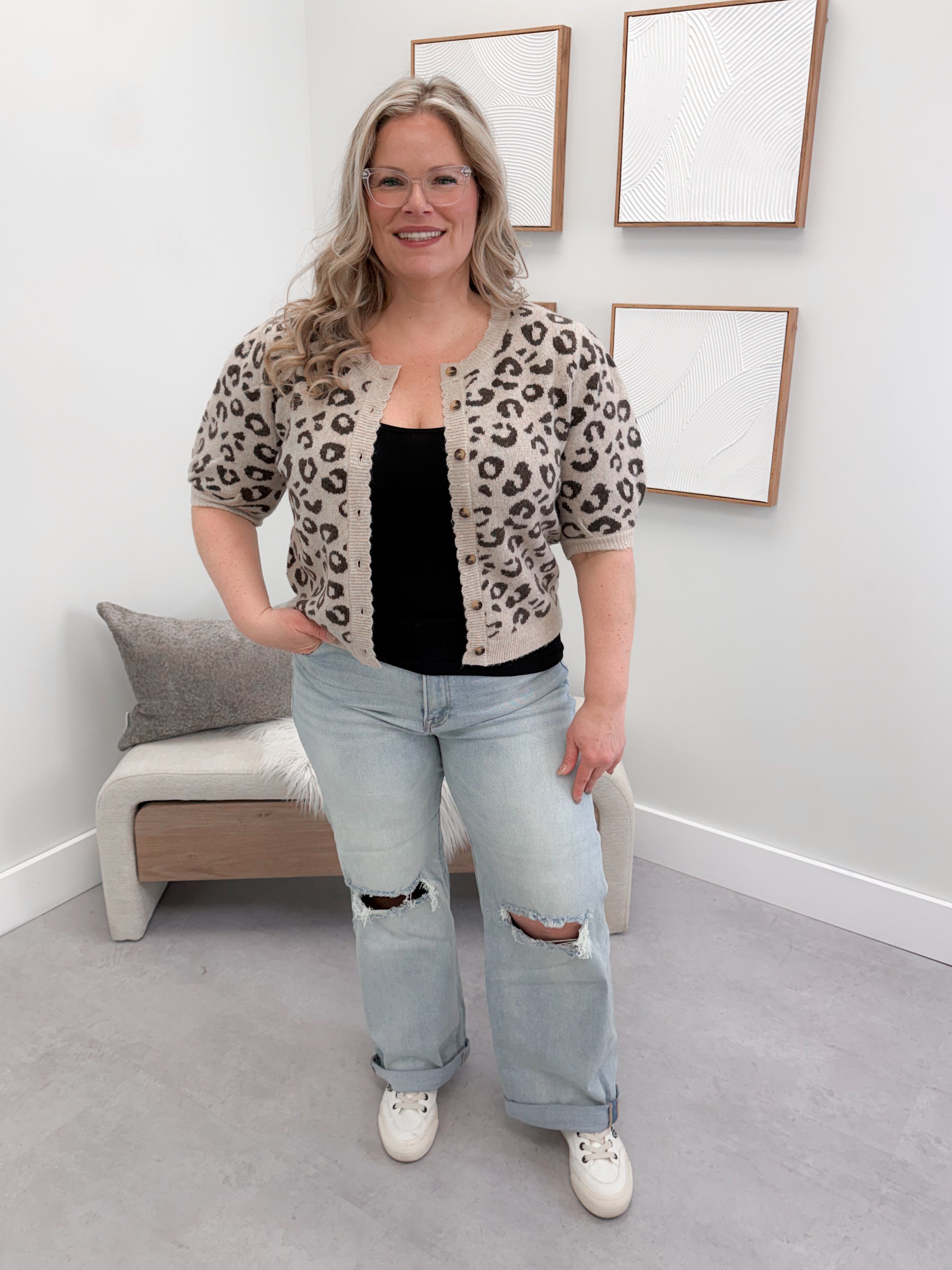 Reese Sweater in Leo