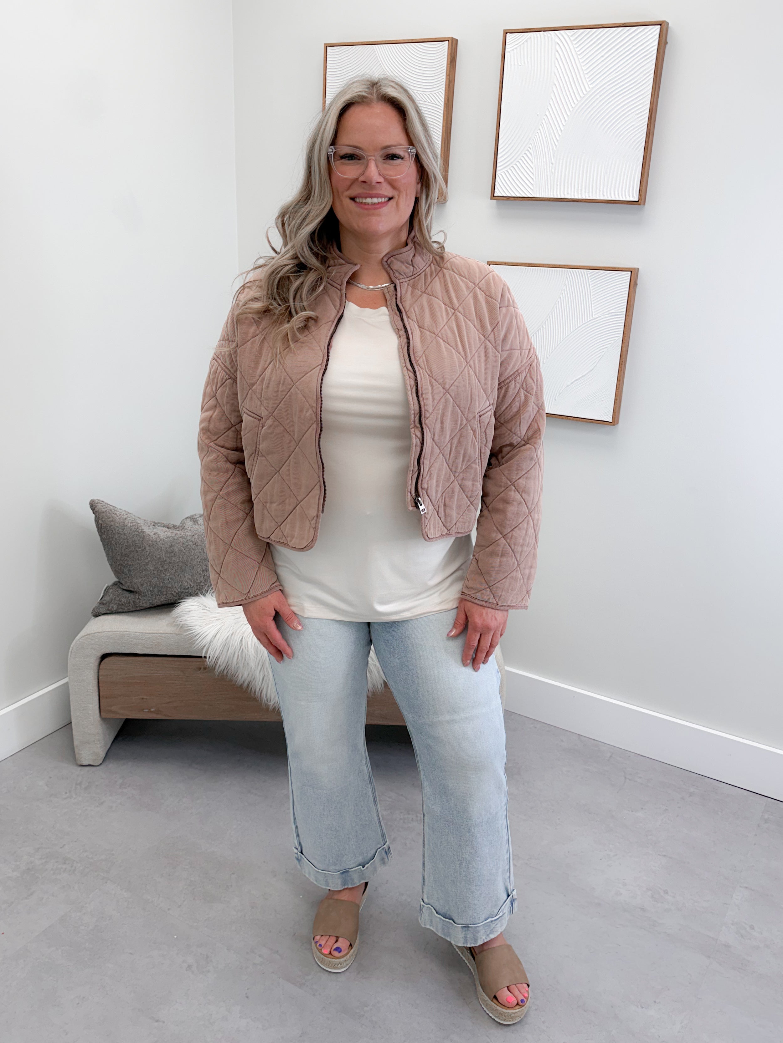 Genesis Jacket in Mauve