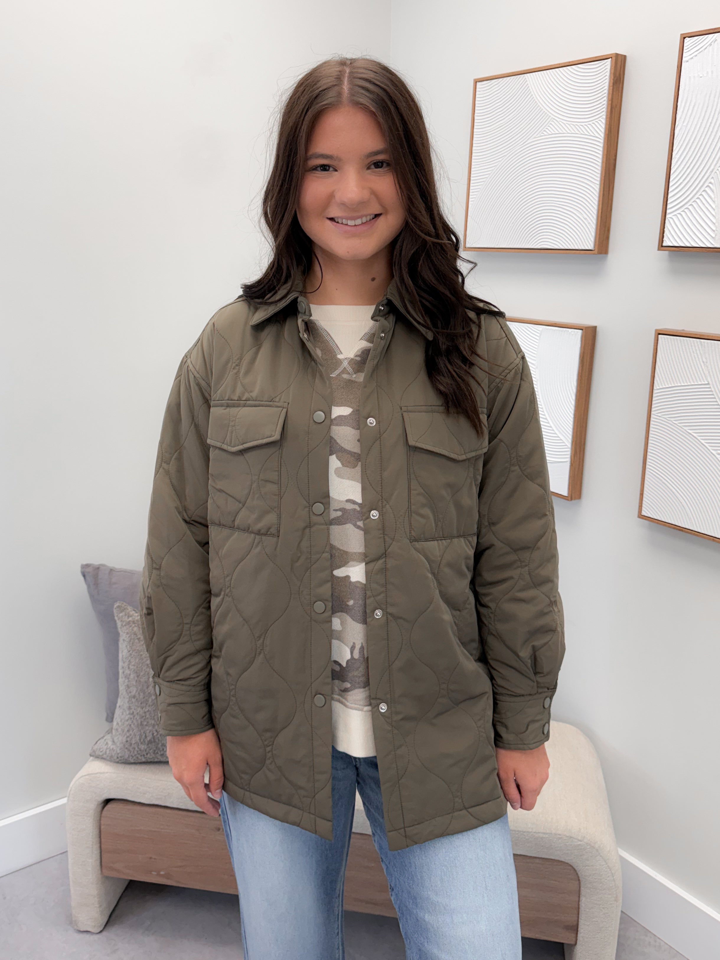 Solstice Jacket in Olive