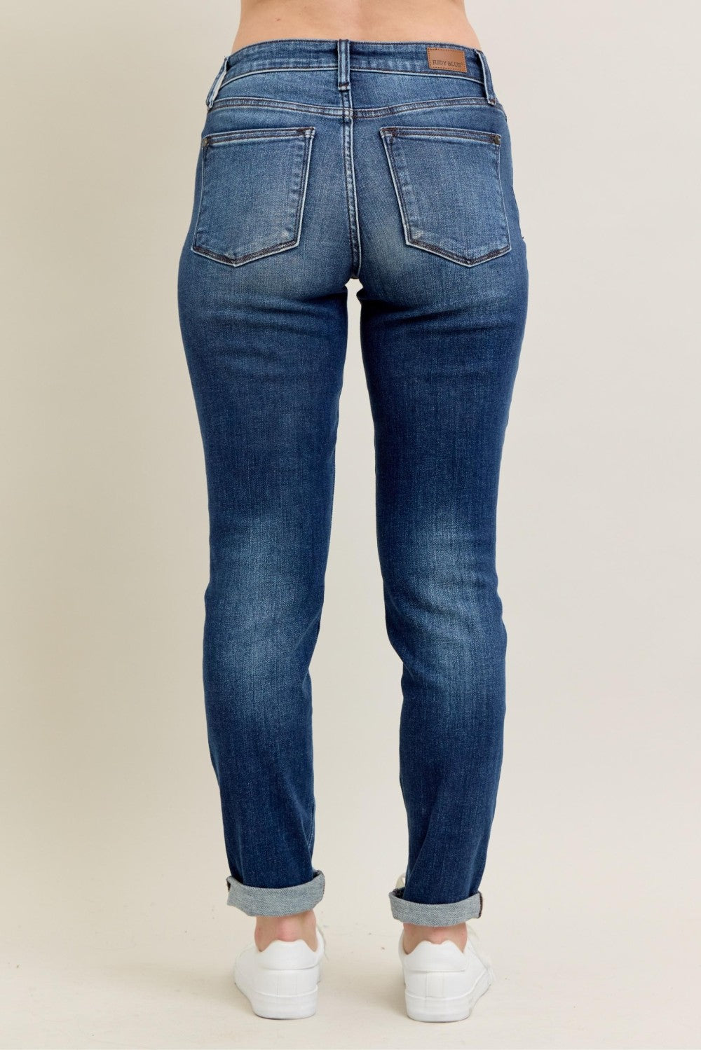 City Cuffed Slim Fit Jeans by Judy Blue
