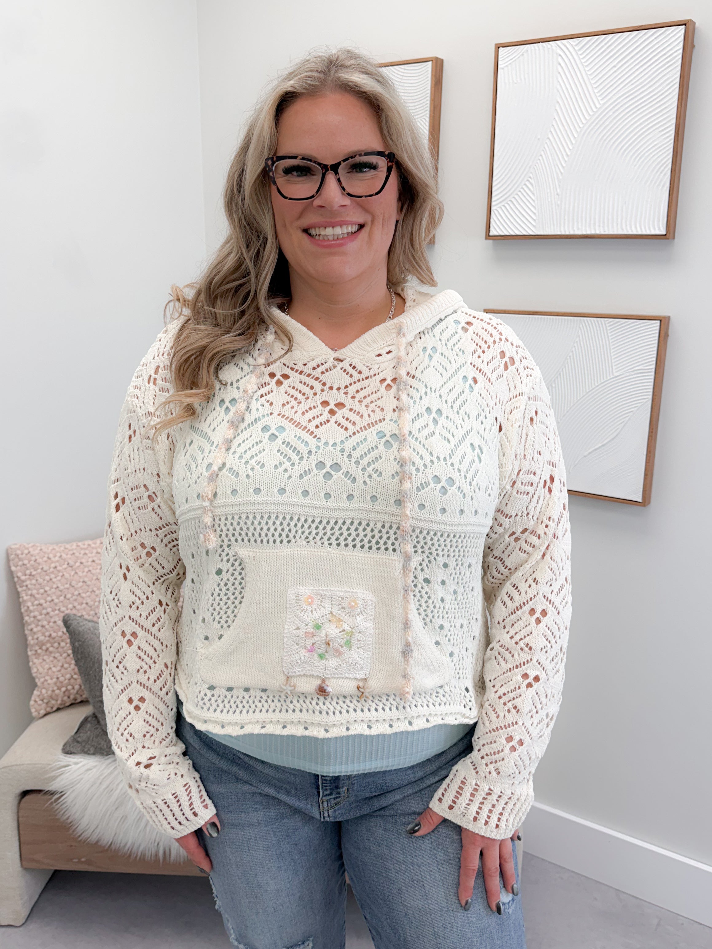 Cove Sweater in Natural