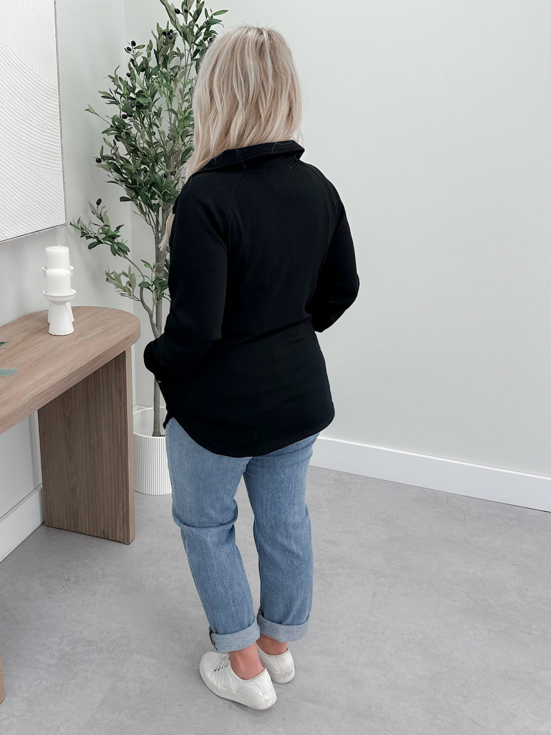 Felicity Scuba Half Zip Pullover