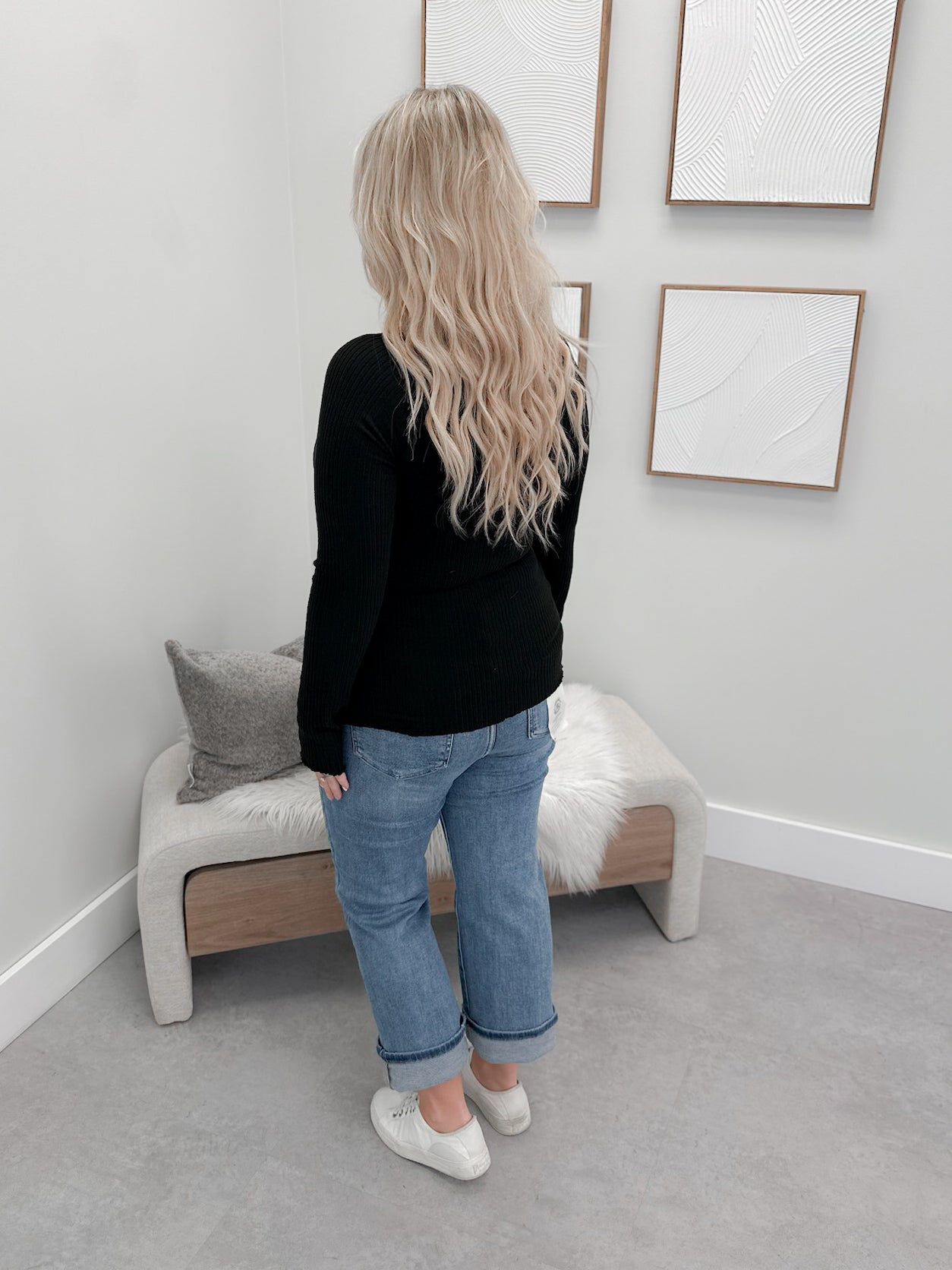 Evie Long Sleeve in Black