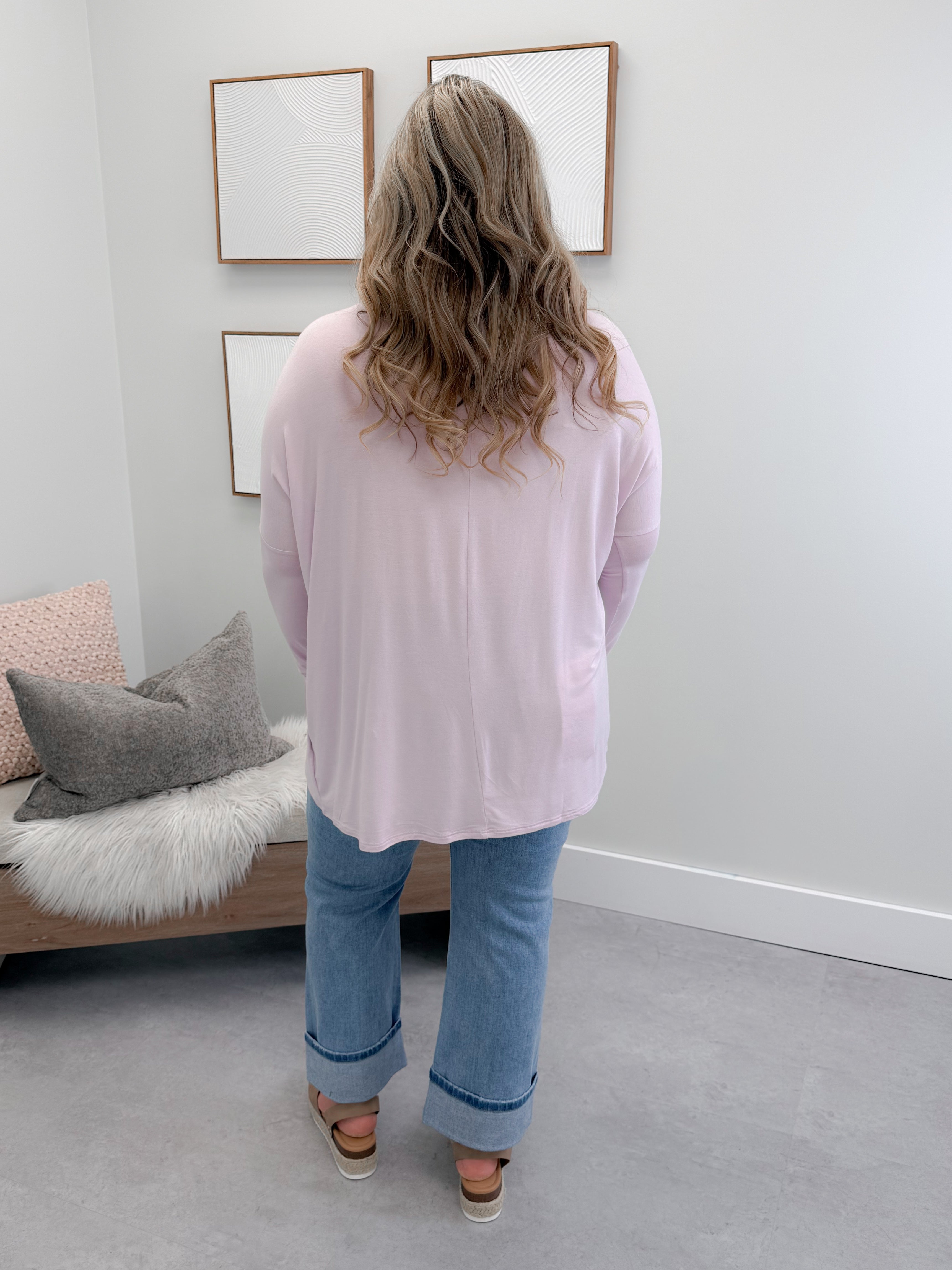 906 Long Sleeve by Twenty Nine The Label in Lavender