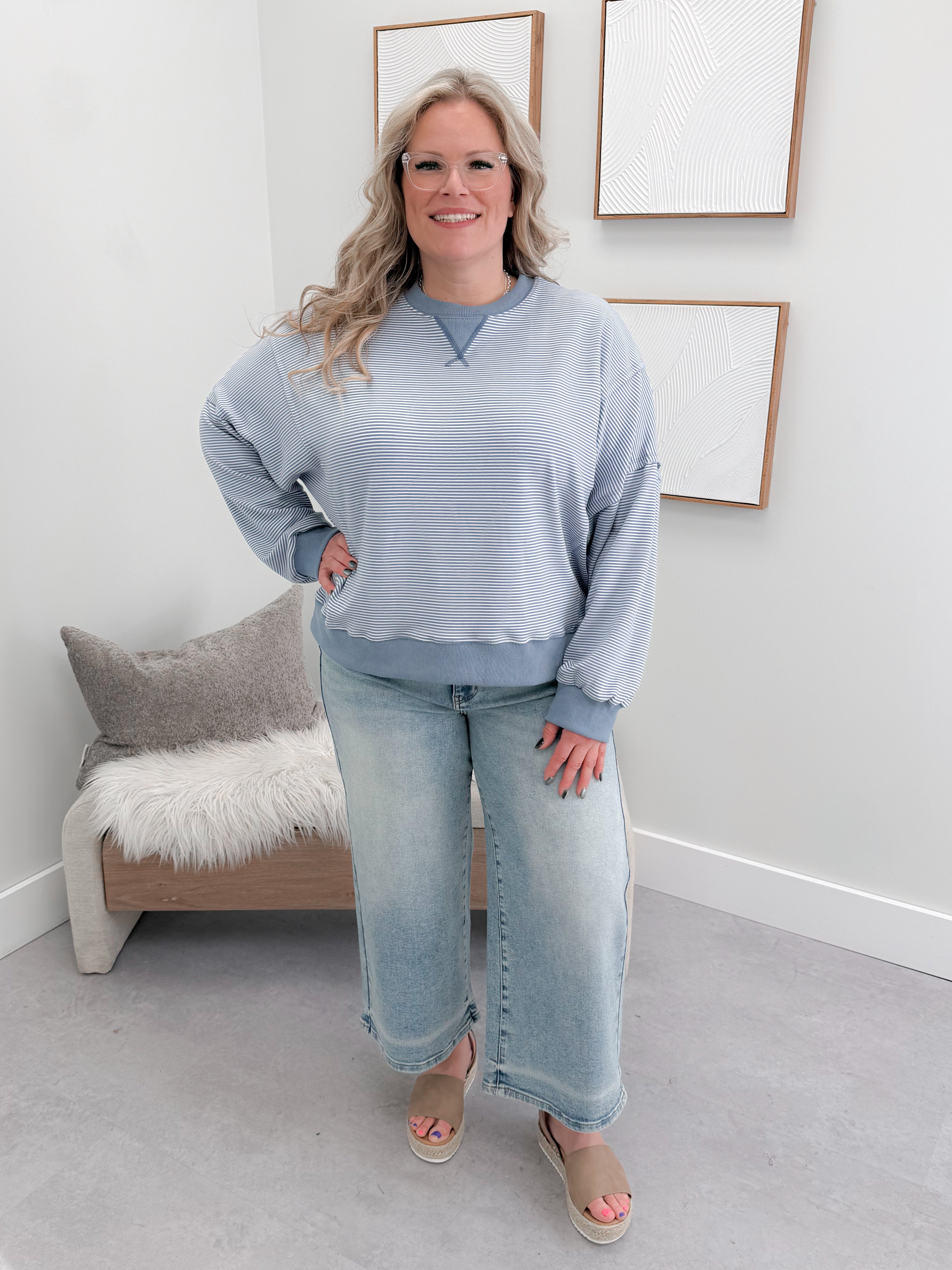 Koa Pullover in Blue