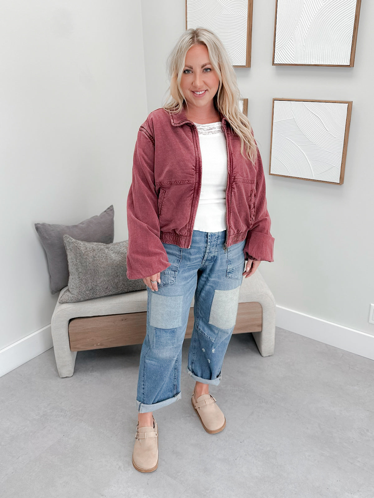 Birdie Washed Jacket by FP One