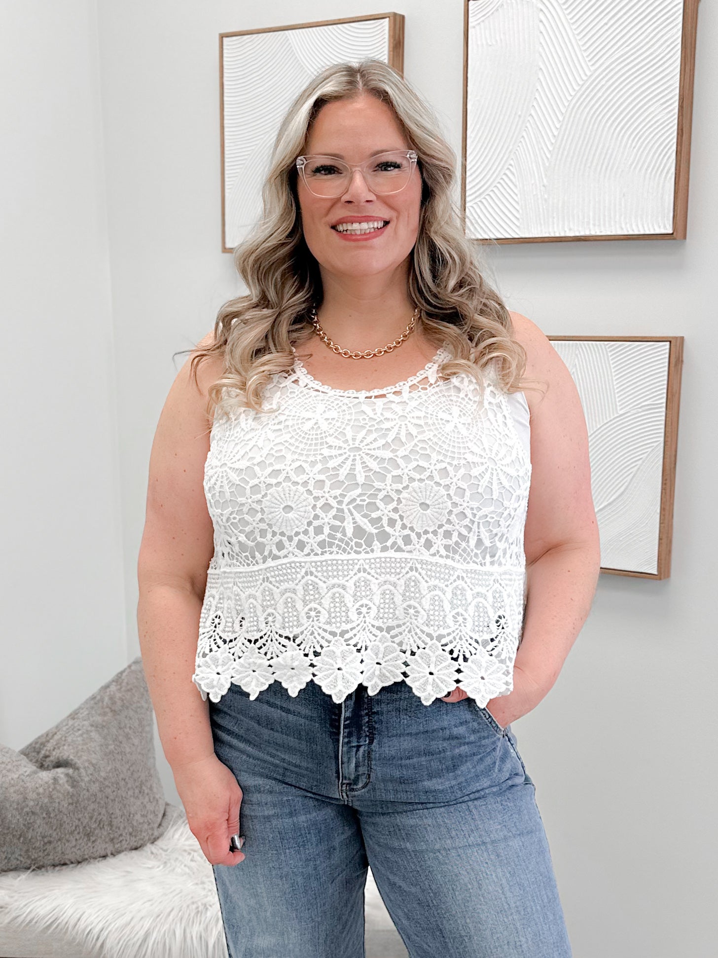 Avis Tank in Coconut