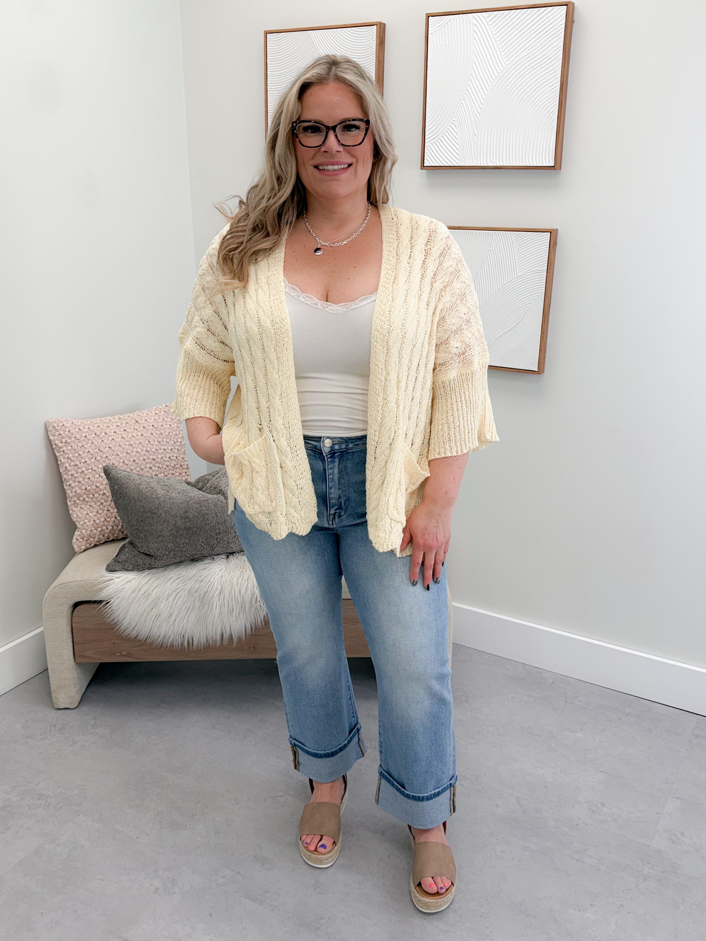 Katia Cardigan in Pineapple