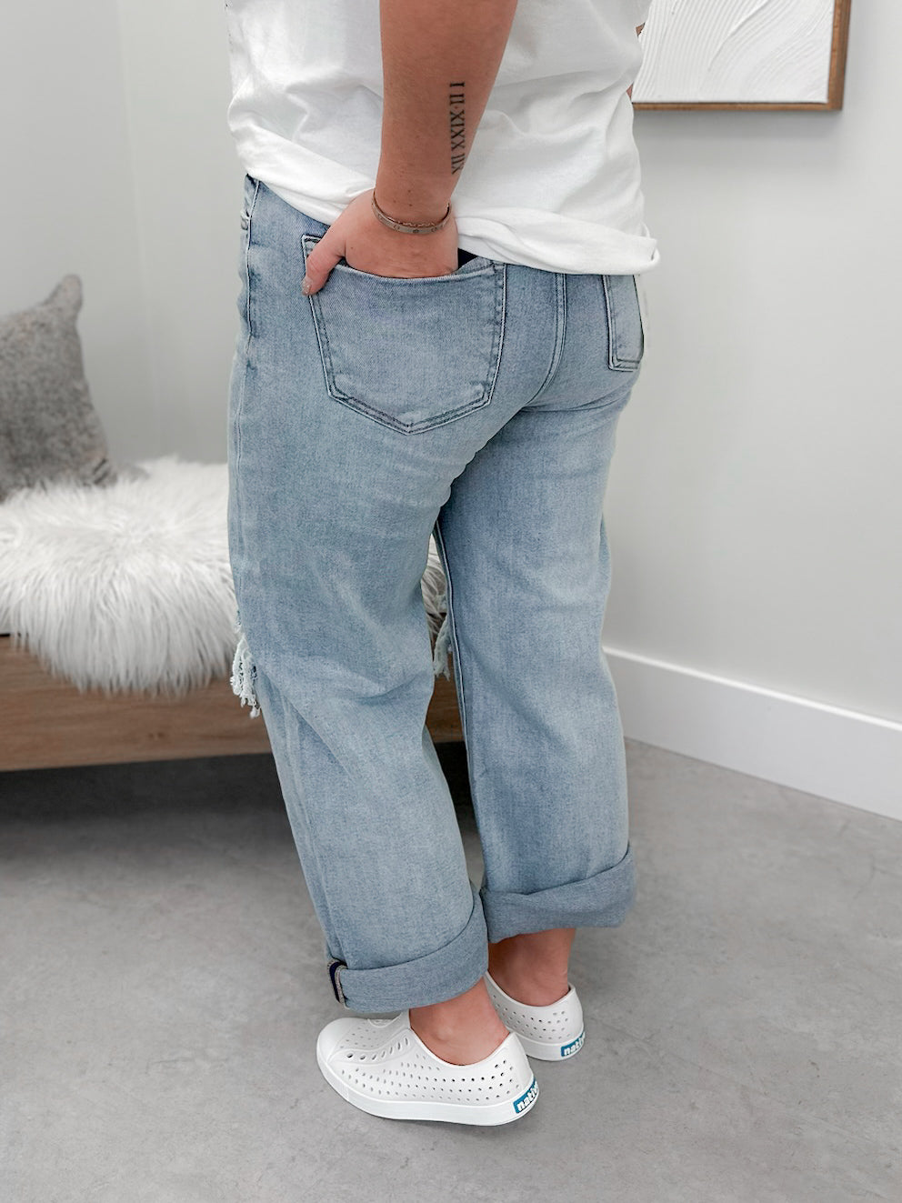 Nella Boyfriend Jeans by Risen