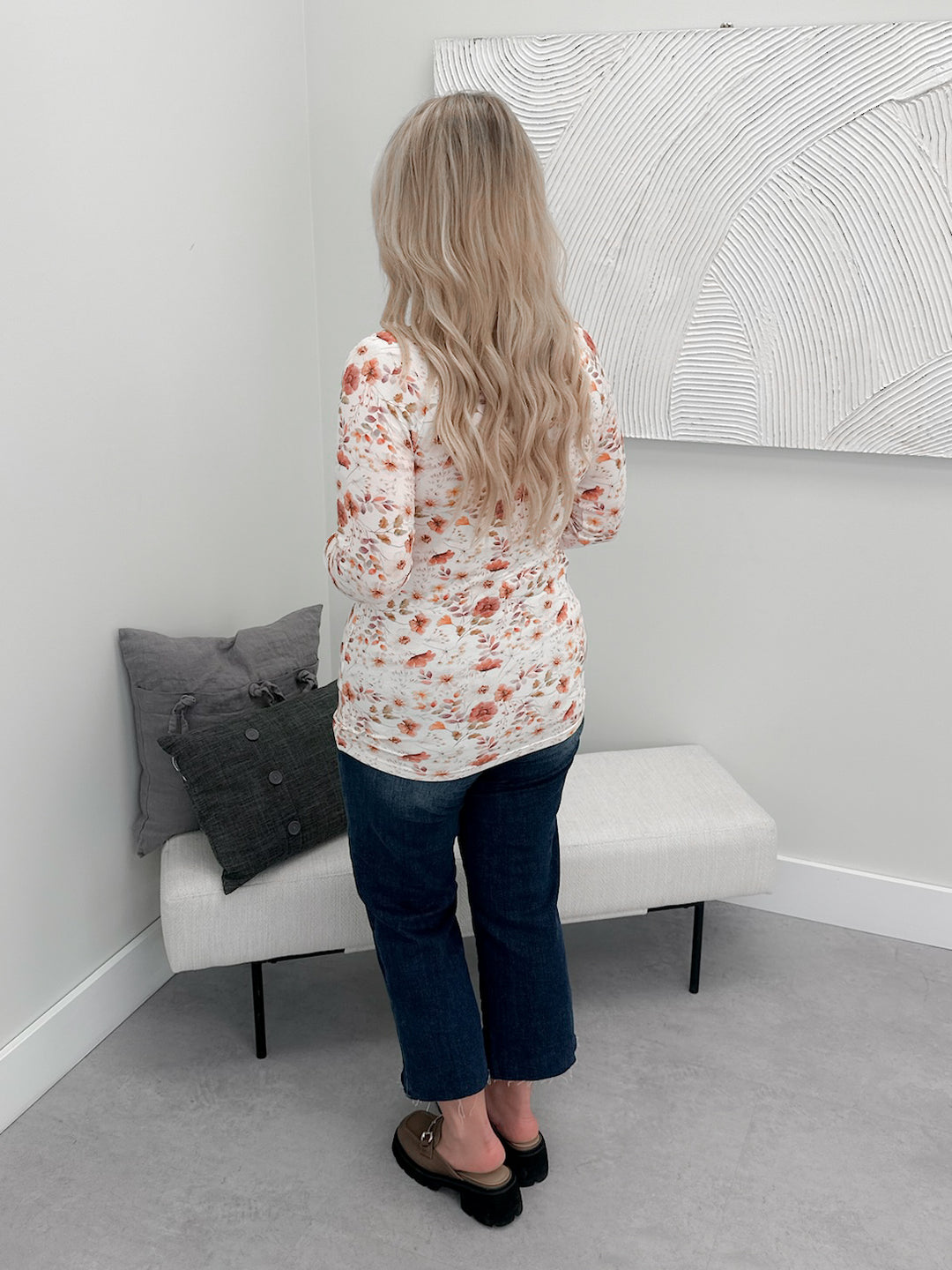 Blaine Long Sleeve in Harvest Charm