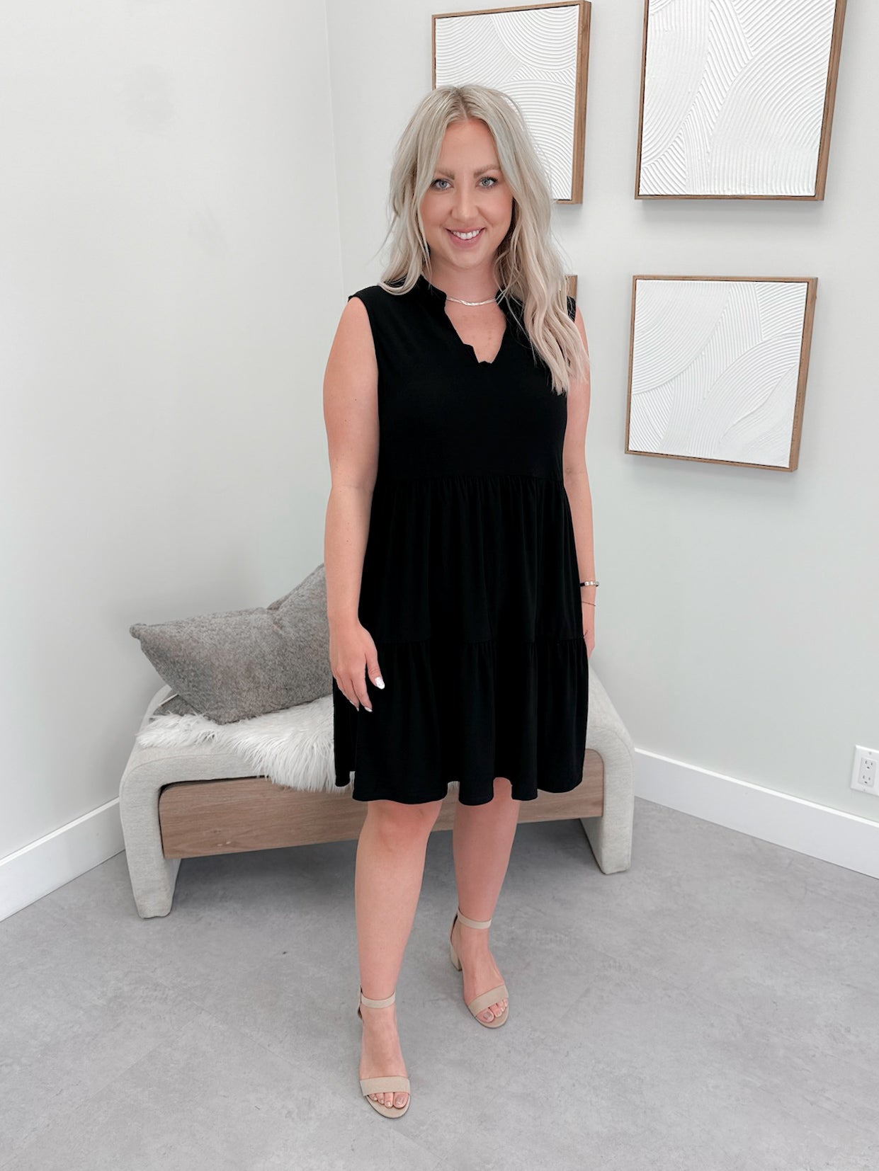 Sunkissed Dress in Black