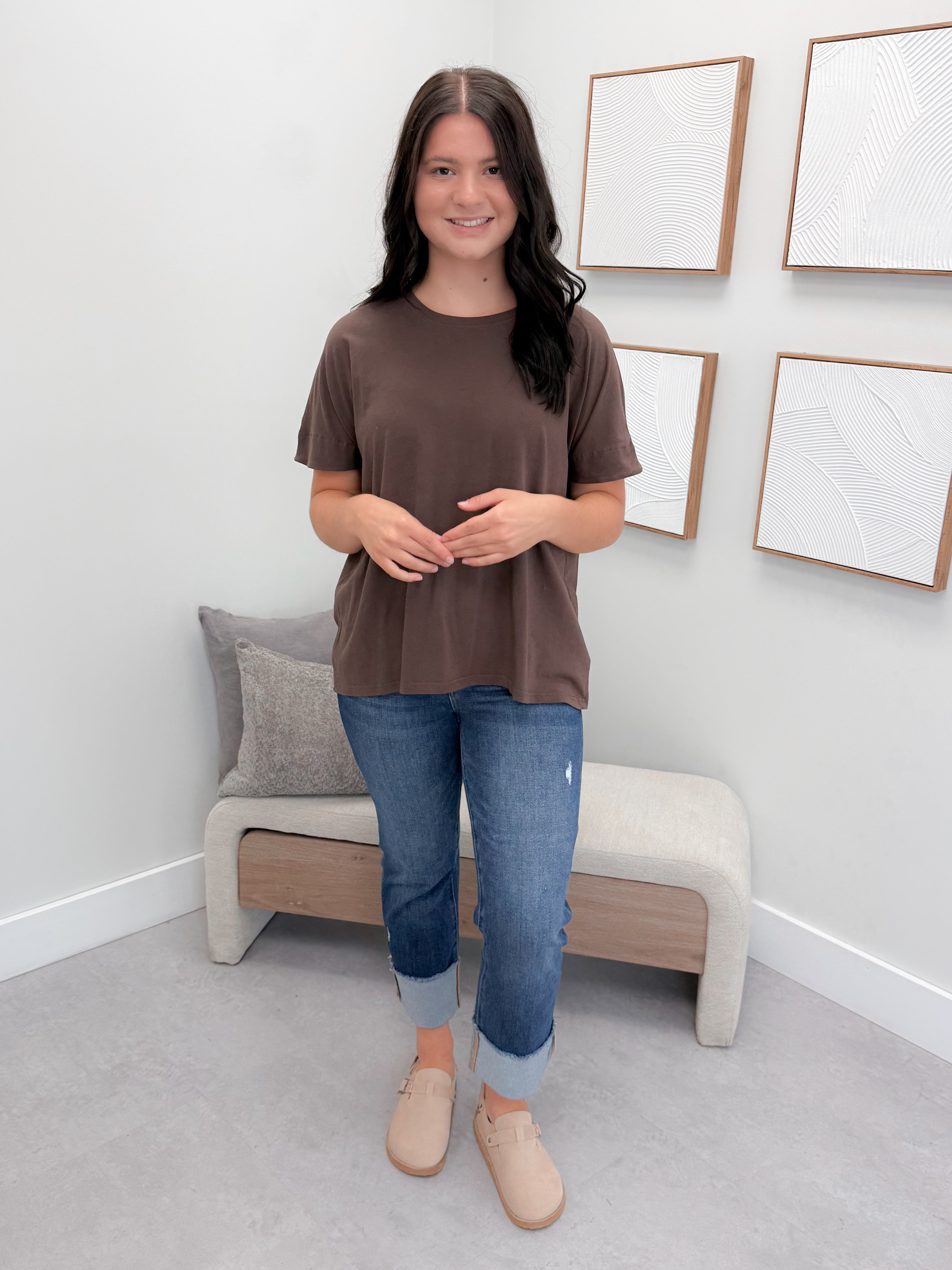Jessie Tee in Espresso