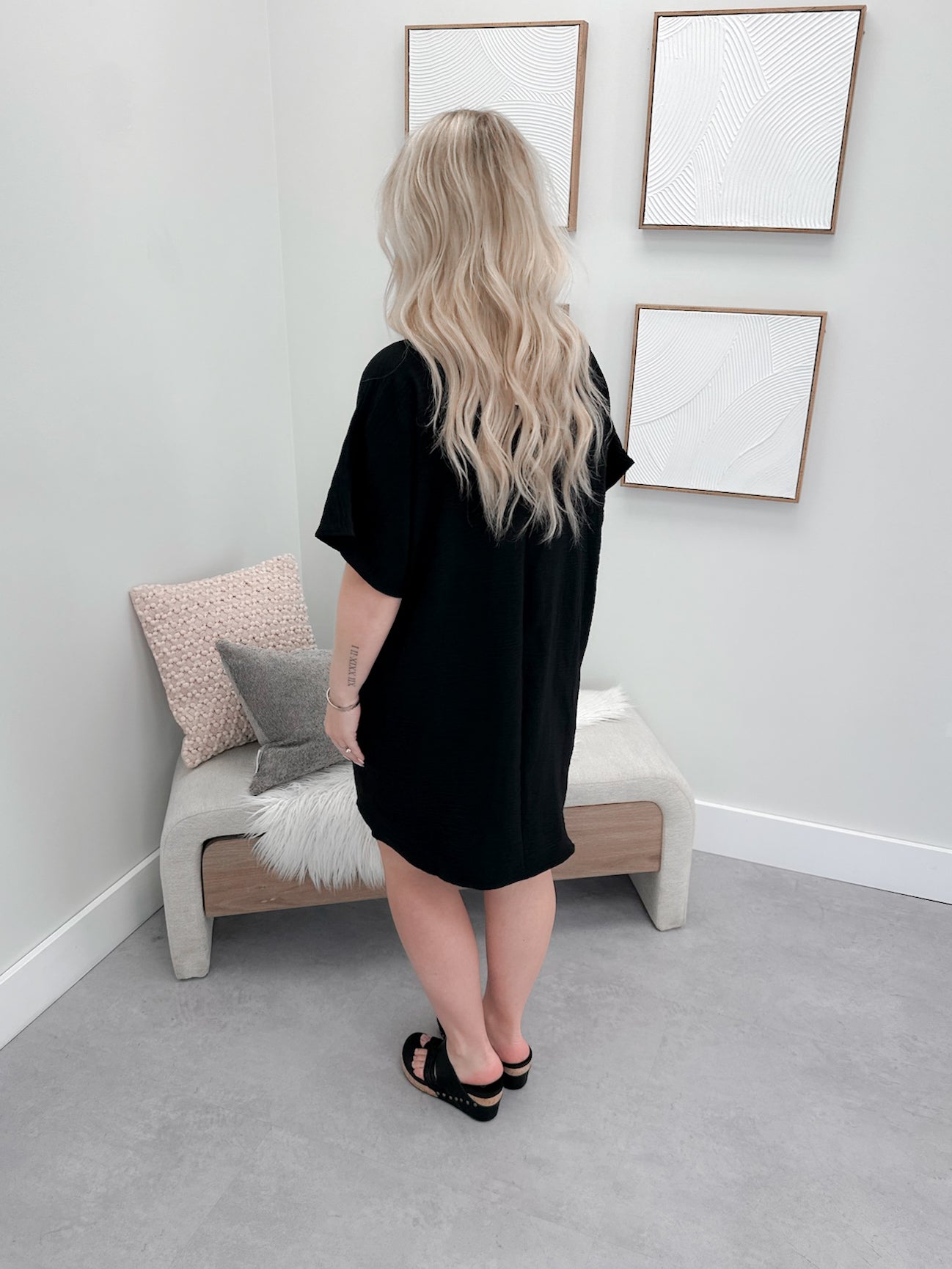Devon Dress in Black