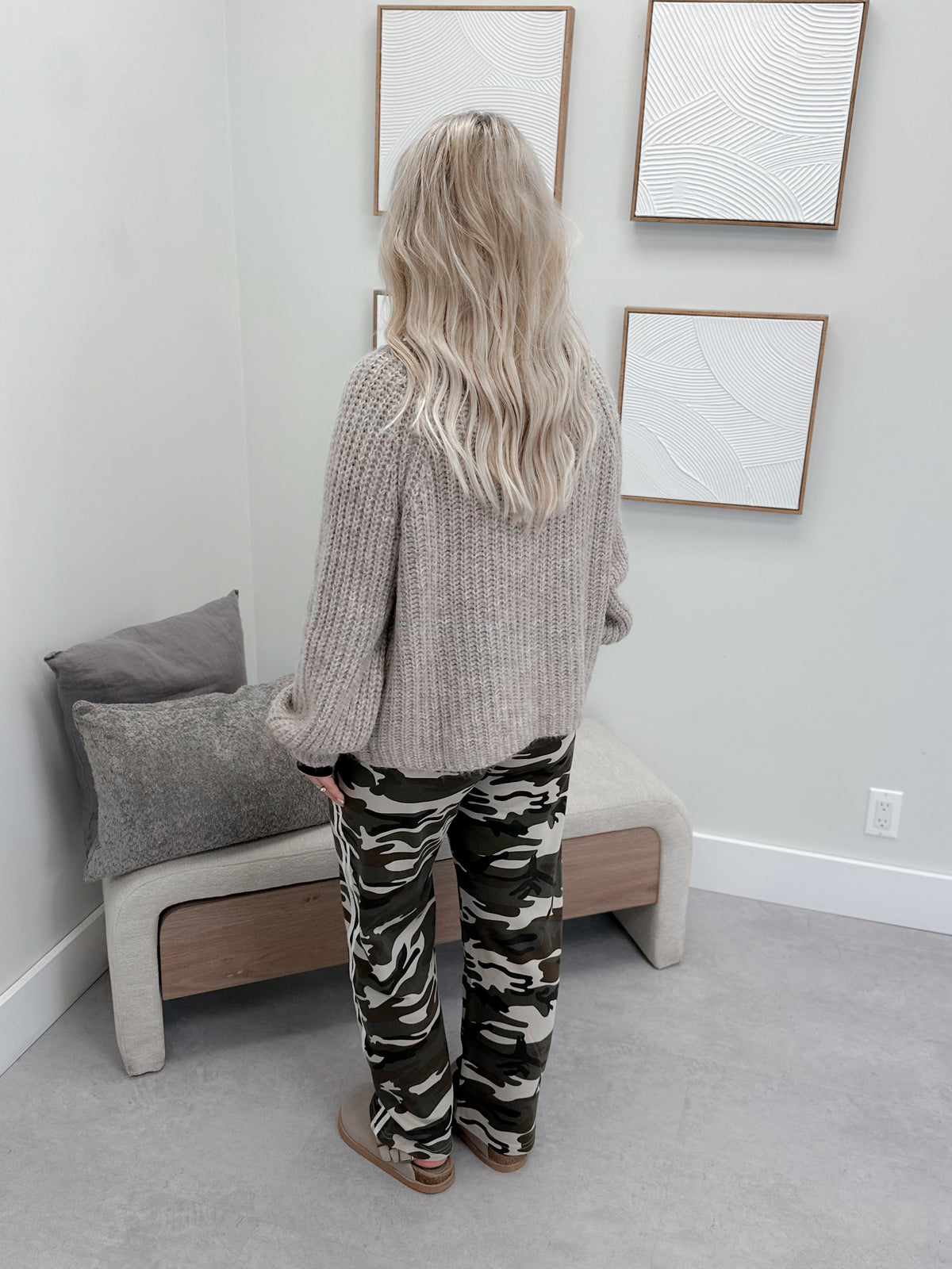 Verena Cardigan in Soft Brown