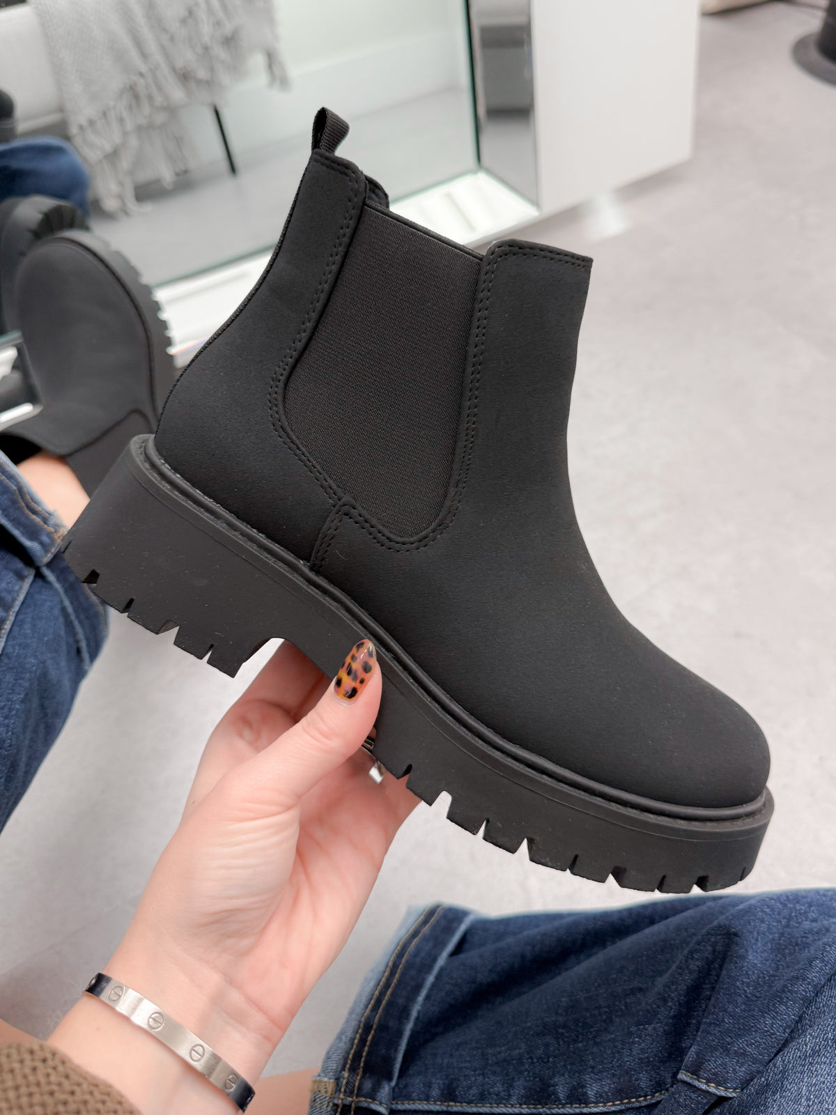 Hamid Boot in Black