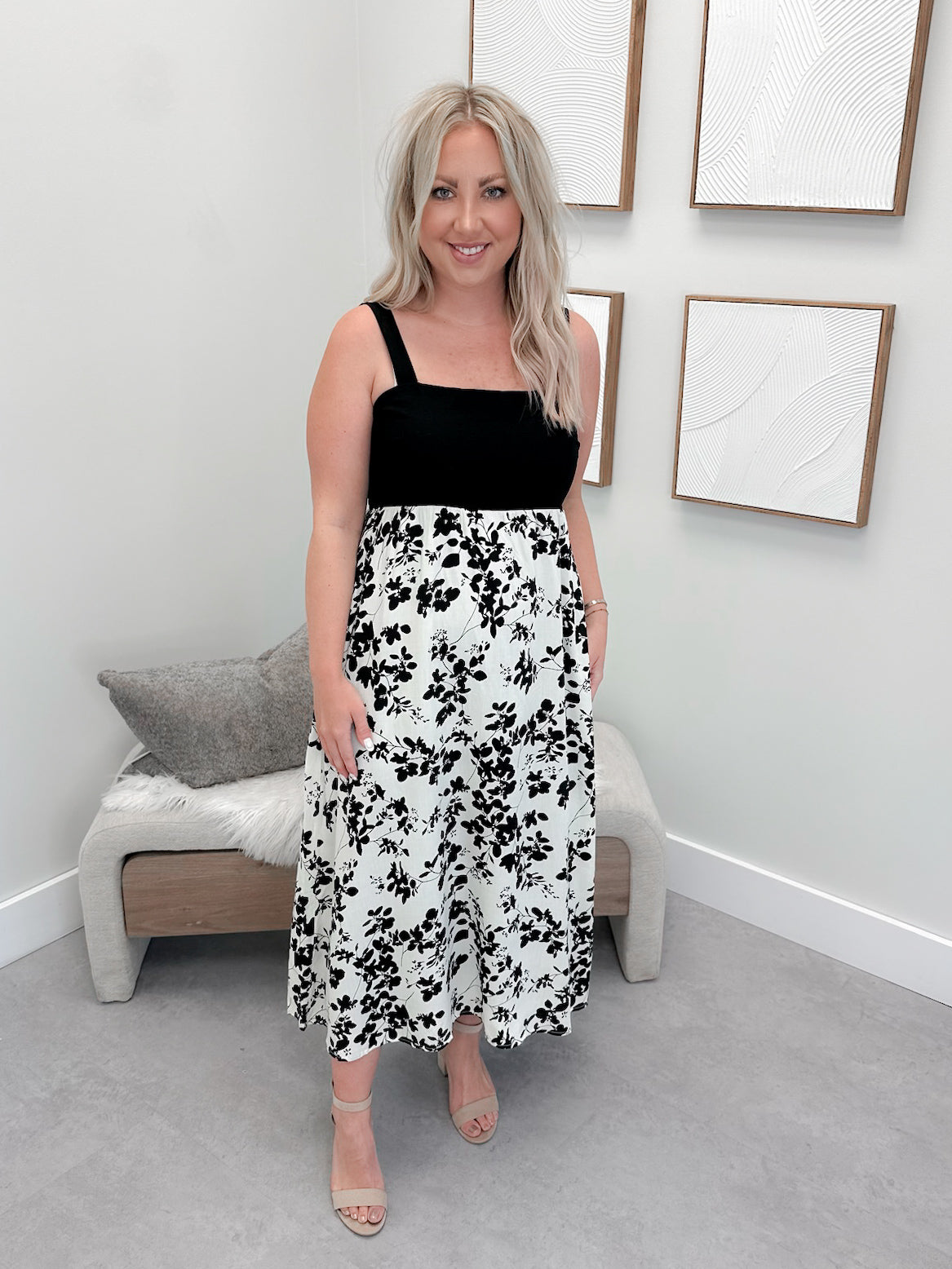 Oahu Dress in Black