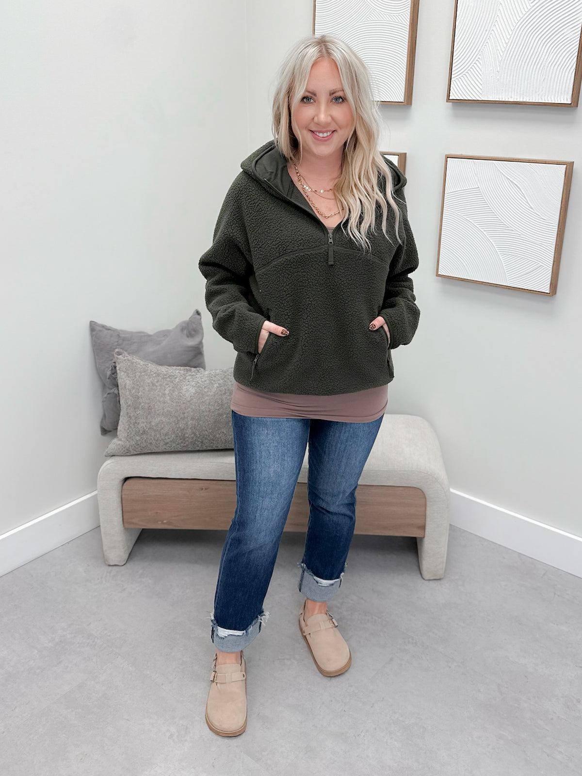 Flinn Jacket in Olive