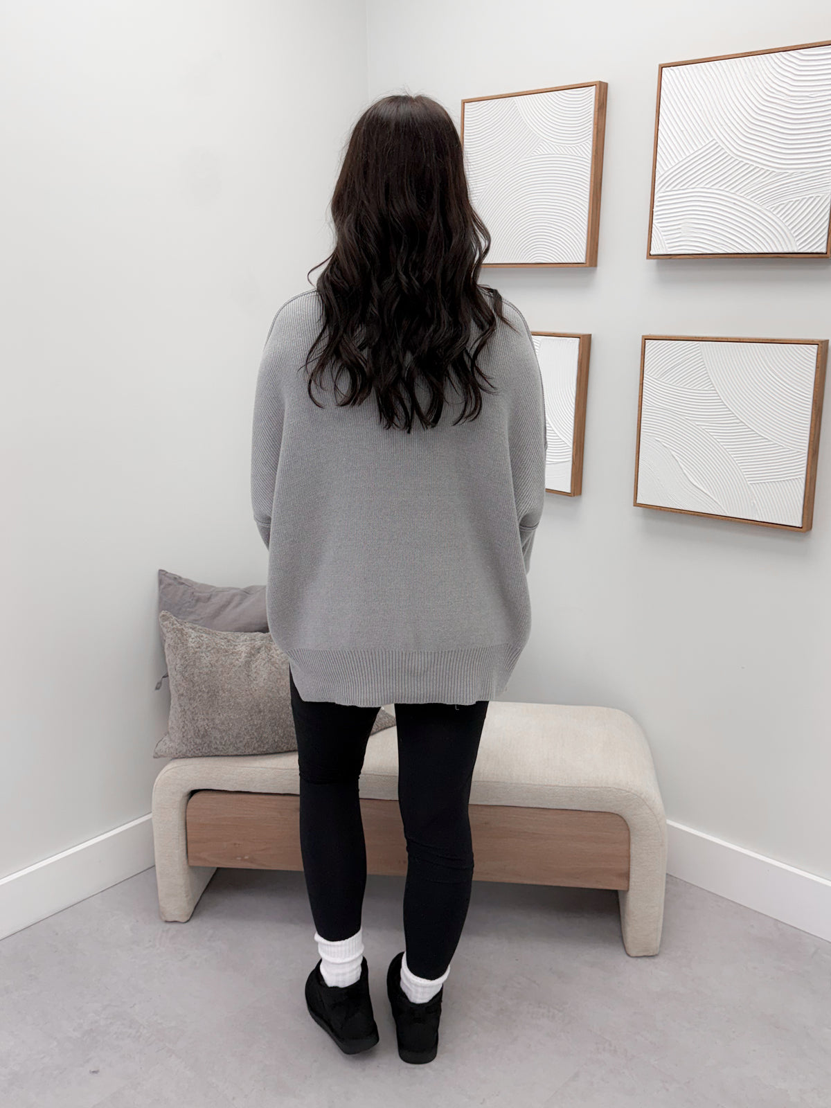 Eliana Sweater in Grey