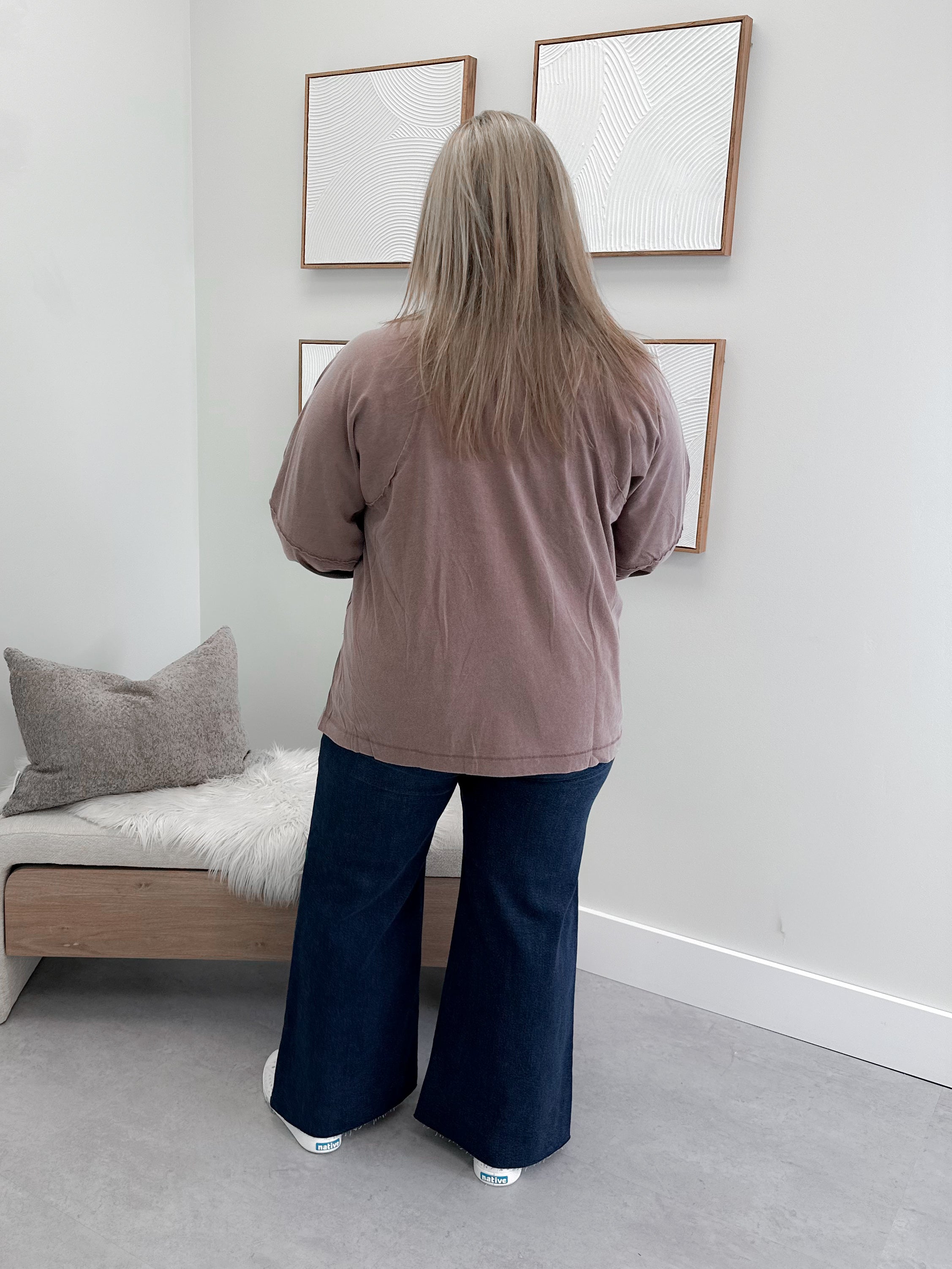 Liana Long Sleeve in Chestnut