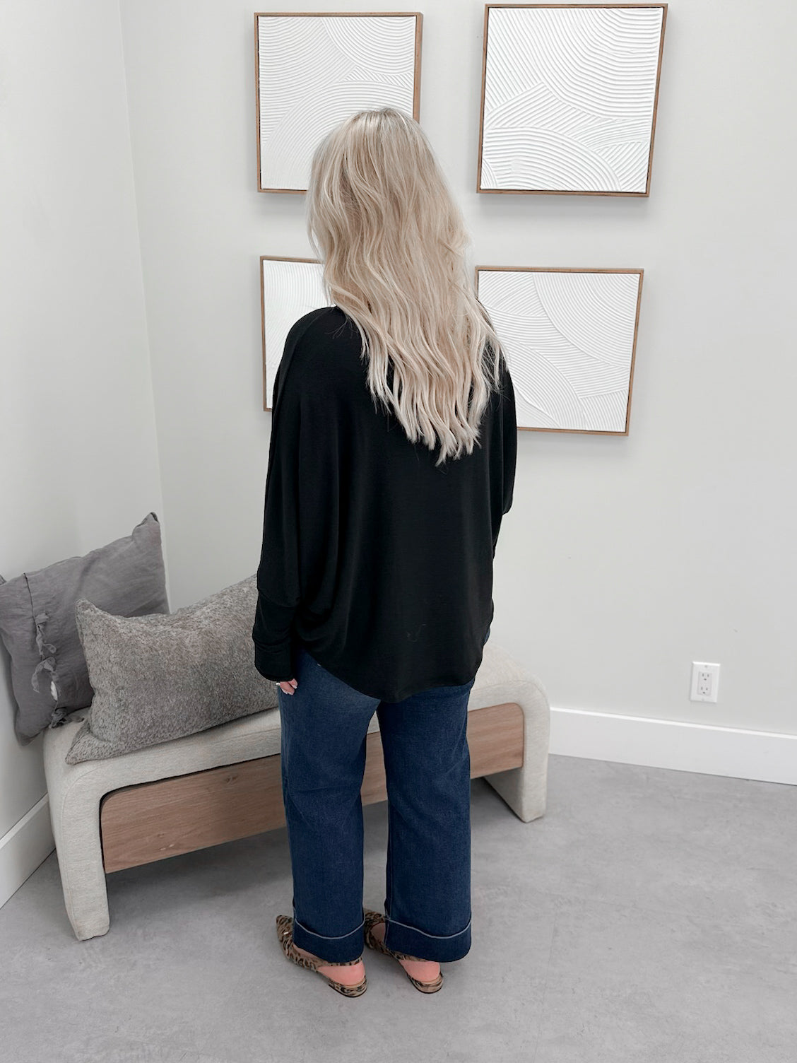 Drift Long Sleeve in Black